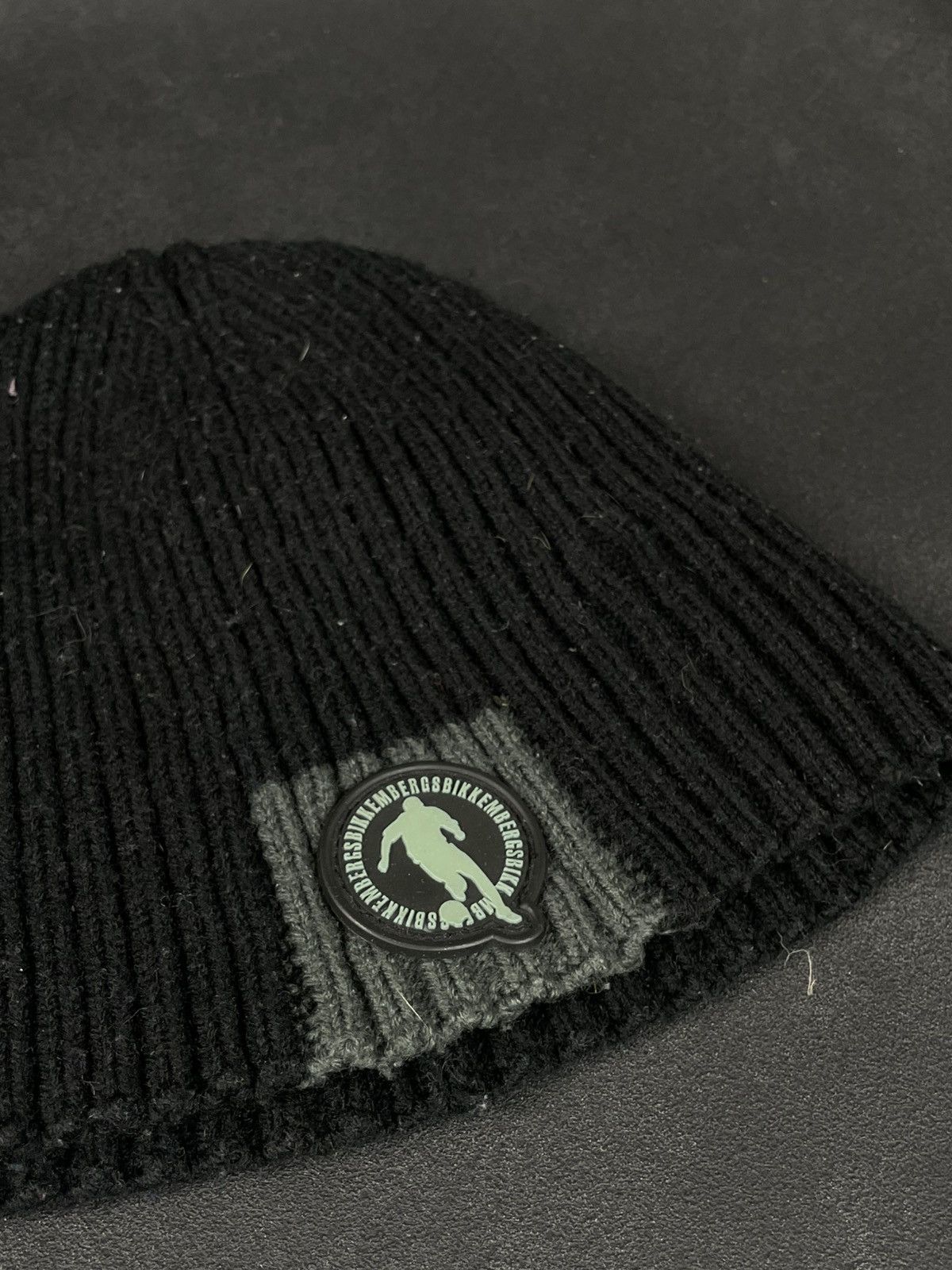 Dirk Bikkembergs × Vintage Dirk Bikkembergs Knit Beanie Y2K Vintage Hat Size ONE SIZE - 4 Thumbnail