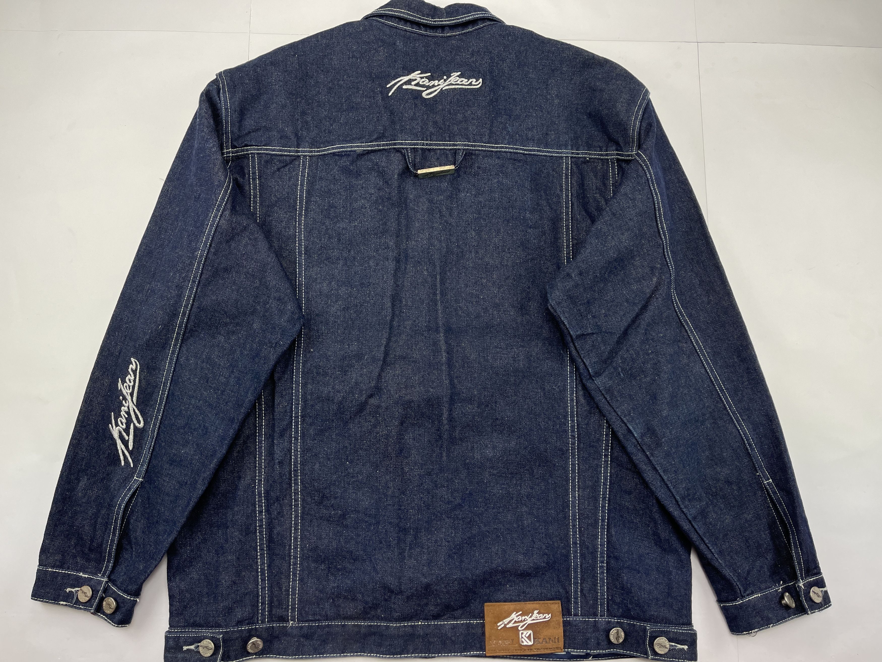 Karl Kani Karl Kani jacket, blue, vintage Kani denim jacket, 90s XL Size US XL / EU 56 / 4 - 9 Thumbnail