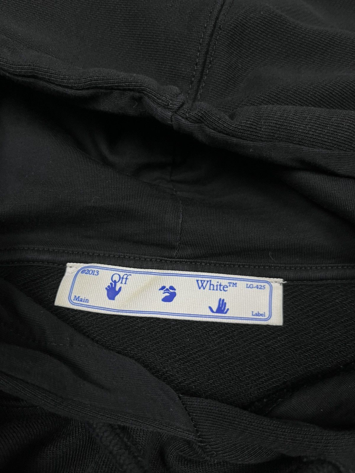 Off-White Off-White Rainbow Gradient Script Logo Cropped Hoodie XS Size XS / US 0-2 / IT 36-38 - 8 Thumbnail