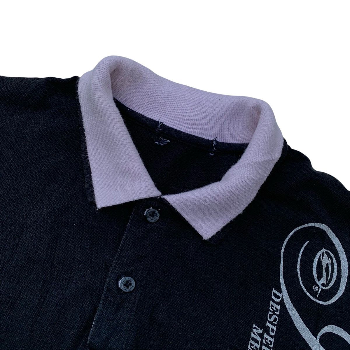 Japanese Brand Impala Poem Y2K Punk Style Polo Shirt Size US L / EU 52-54 / 3 - 5 Thumbnail