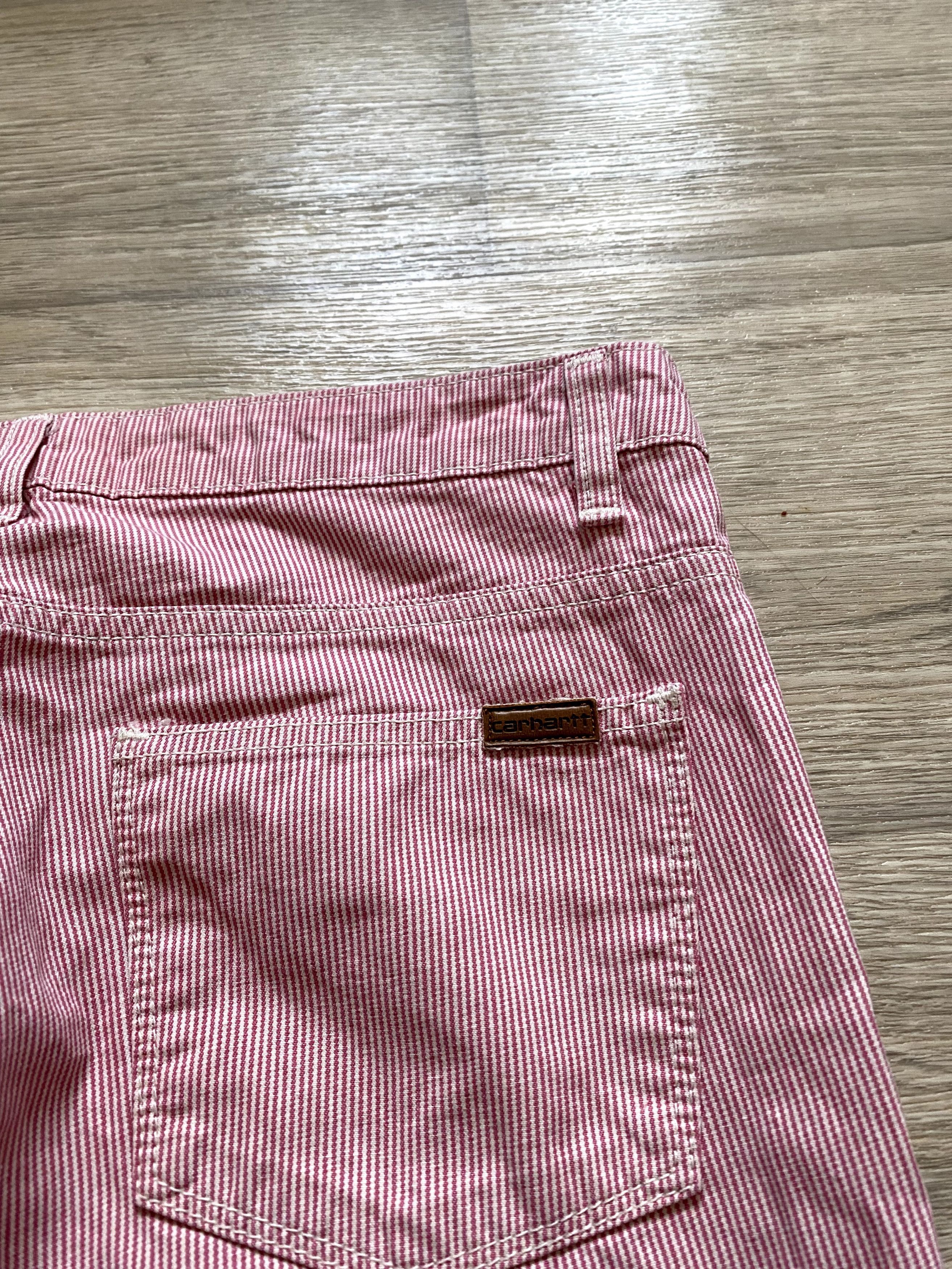 Carhartt × Vintage Vintage 00s Carhartt Pink Low Rise Pants Size 30" / US 8 / IT 44 - 9 Thumbnail
