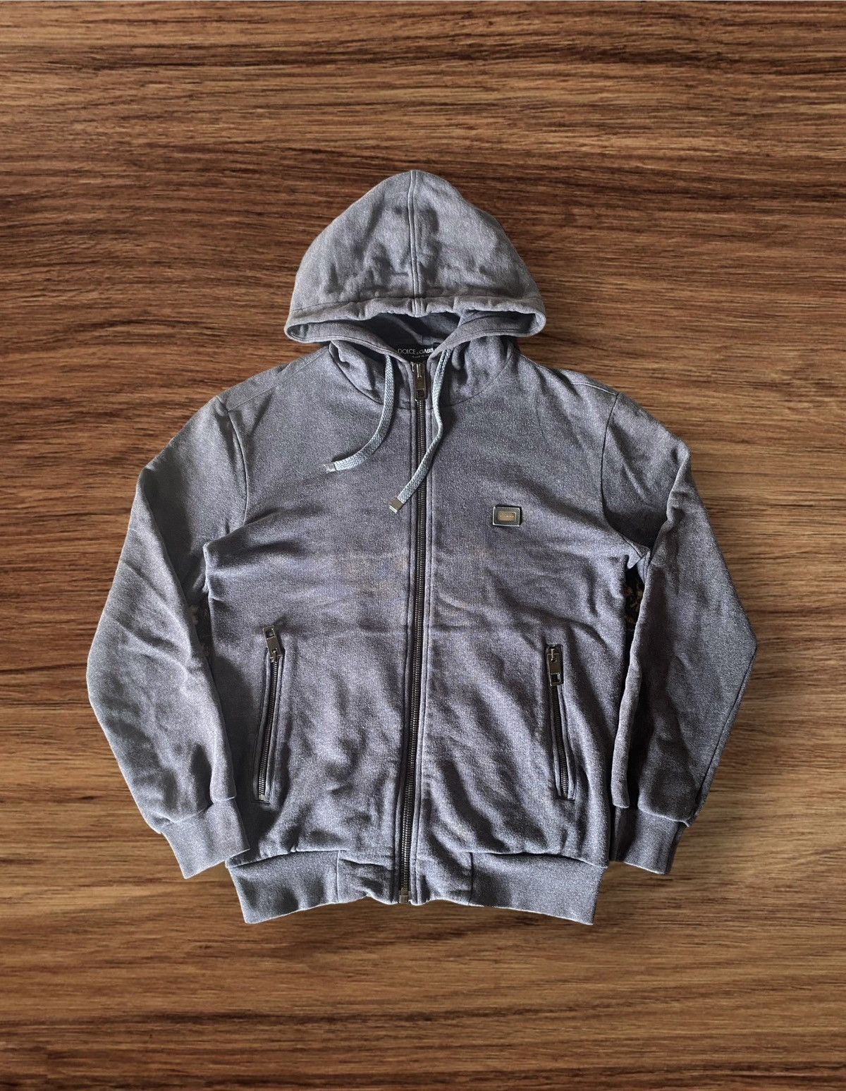 Designer Dolce & Gabbana Zipper Hoodie Size US S / EU 44-46 / 1 - 1 Thumbnail
