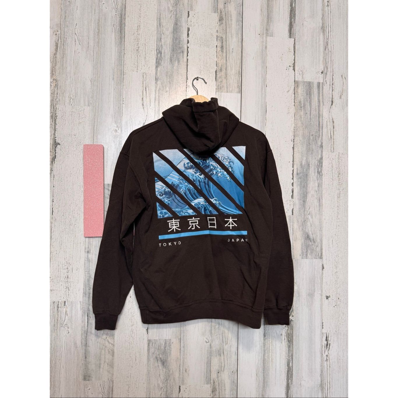 Other Tokyo Japan Graphic Hoodie – Brown – Size Large Size US L / EU 52-54 / 3 - 7 Thumbnail