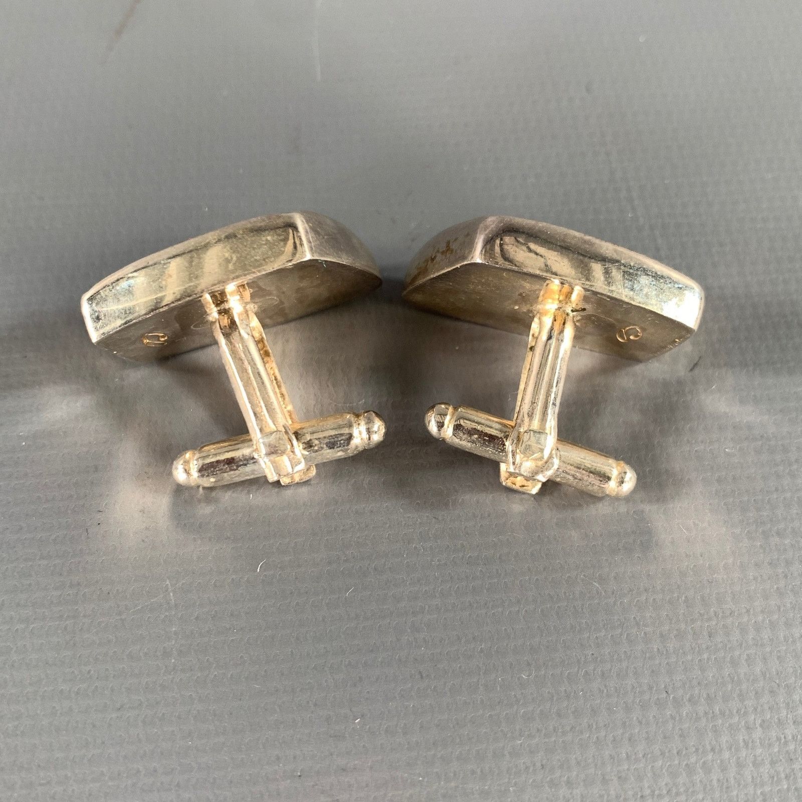 Simon Carter SIMON CARTER Turquoise Brown Abstract Gems Cuff Links Size ONE SIZE - 2 Thumbnail