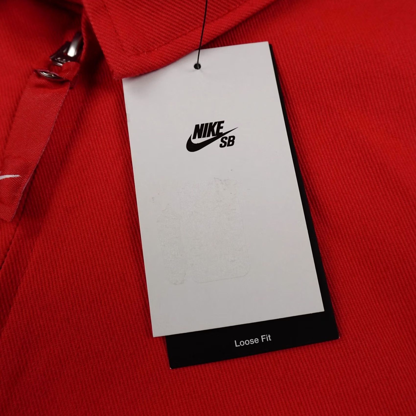 Nike Nike Jacket Mens XL Red Loose Twill Full Zip SB Skateboarding Coat Size US XL / EU 56 / 4 - 4 Thumbnail