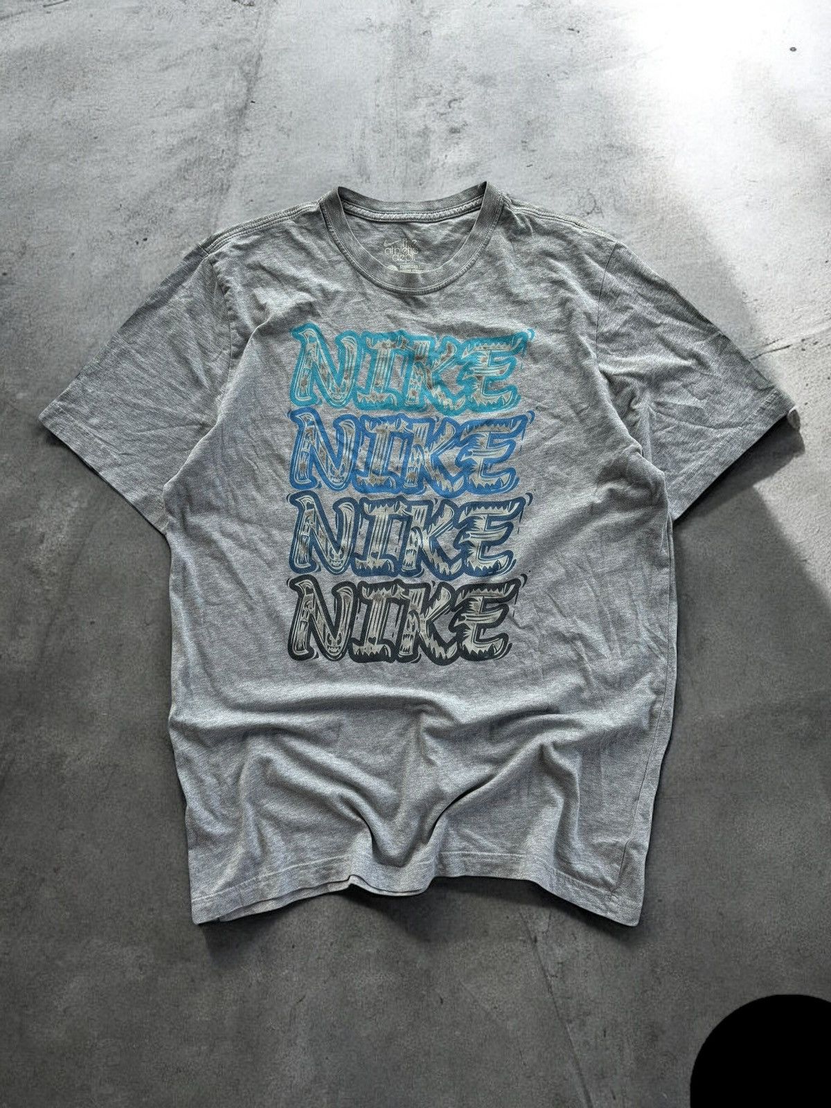 Nike × Vintage Vintage Nike Logo Tee vintage Size US XL / EU 56 / 4 - 1 Thumbnail