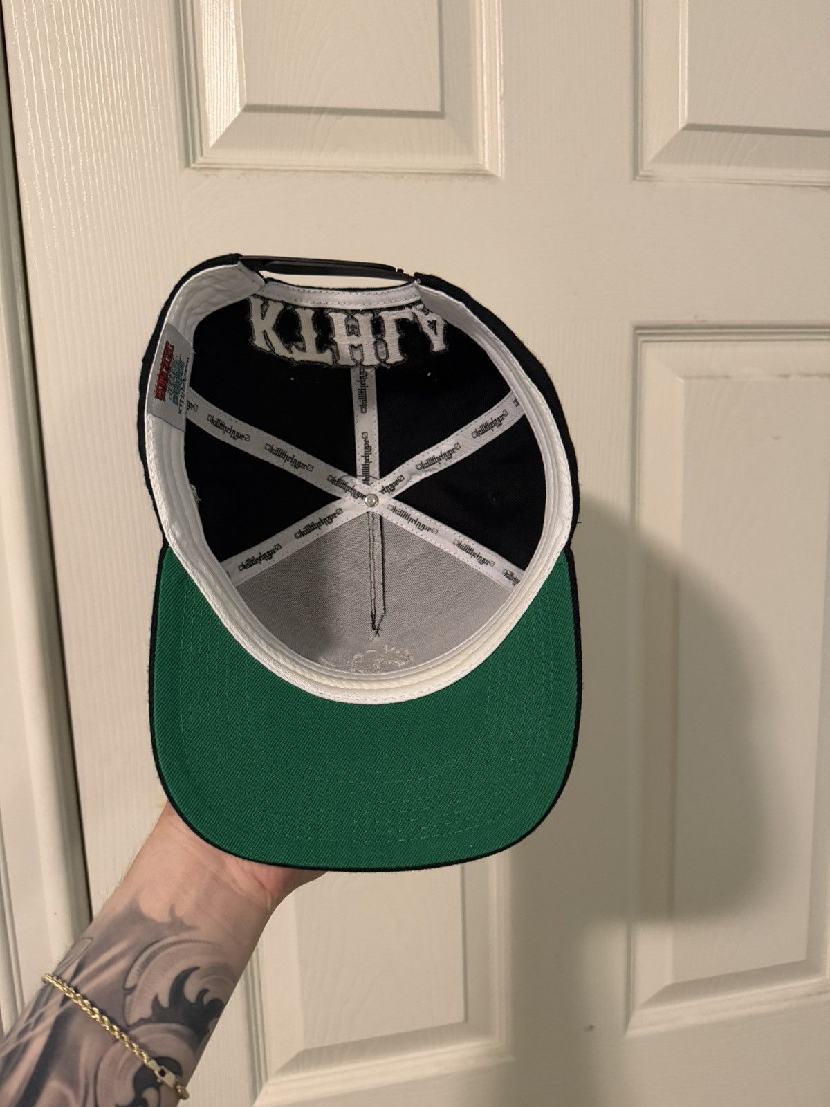 Other Kill the Hype Smoke Ghost White Sox Snapback Hat Size ONE SIZE - 3 Thumbnail