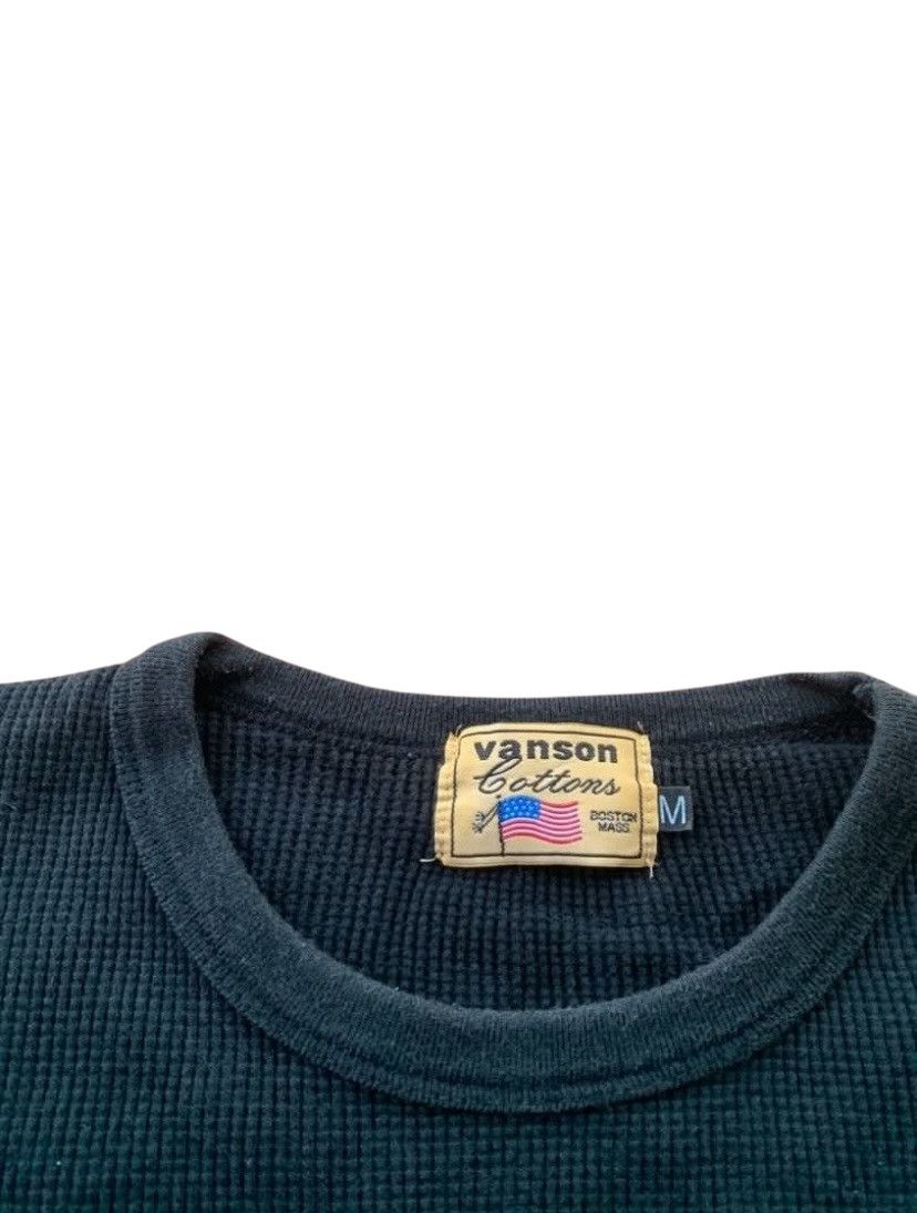 Vanson Leathers × Vintage VANSON Leather Skull Motocycle Longsleeve shirt Size US M / EU 48-50 / 2 - 3 Thumbnail