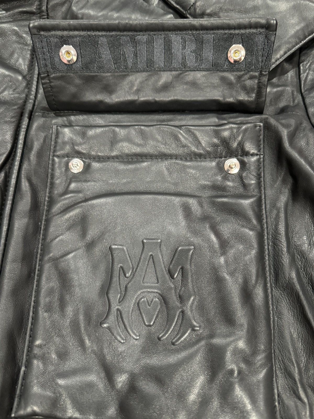 Amiri Amiri hooded down leather jacket Size US XL / EU 56 / 4 - 3 Thumbnail