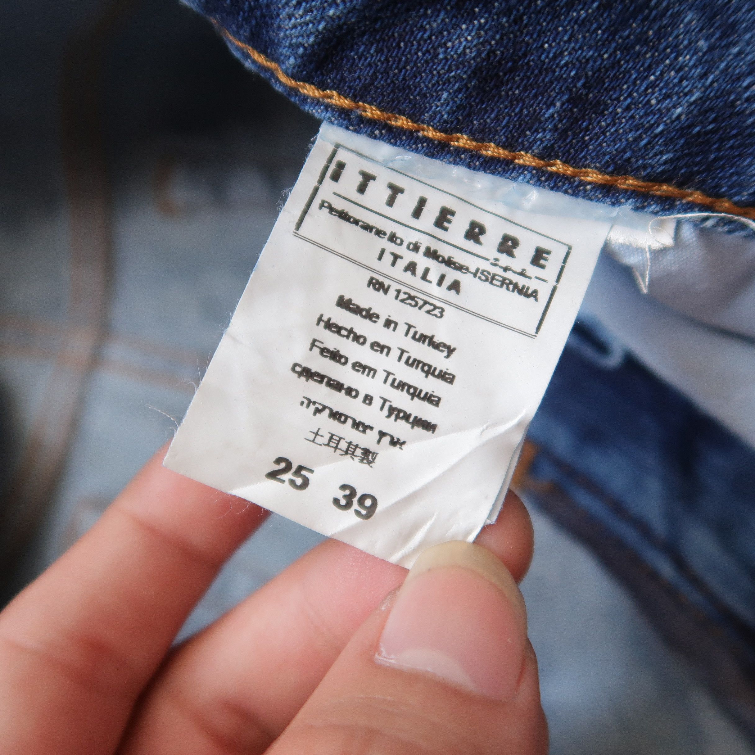 Just Cavalli Just Cavalli Distressed Patchwork Denim like Hedi Slimane Size US 29 - 8 Thumbnail