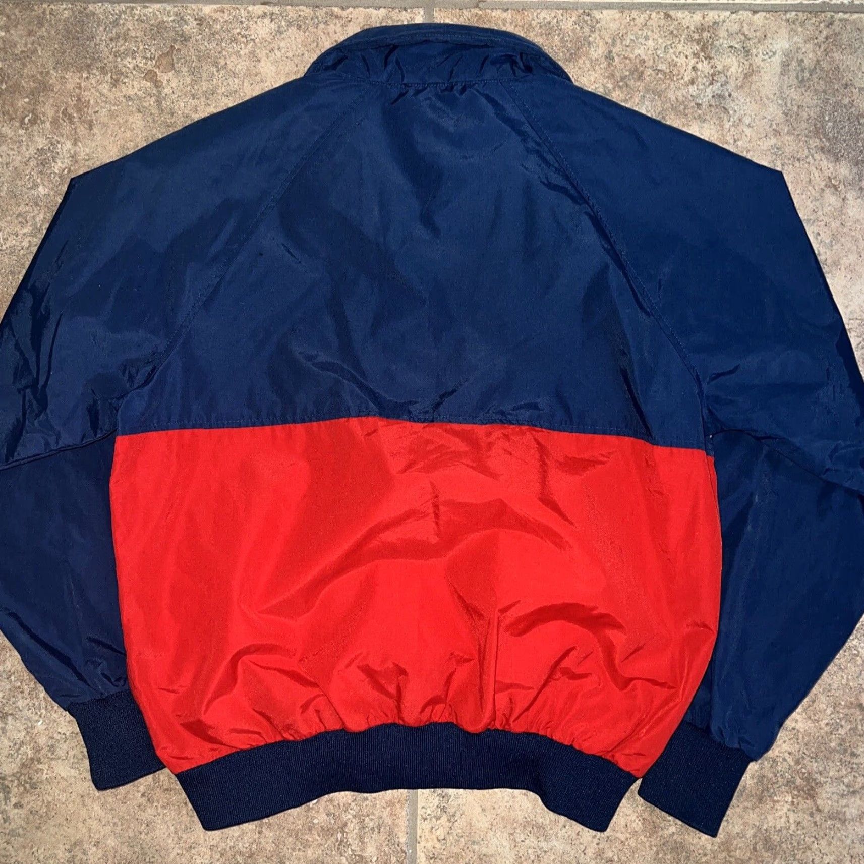Vintage VINTAGE White Sierra Sweater Half Zip Pullover Navy Blue Mens Size Large Size US L / EU 52-54 / 3 - 4 Thumbnail