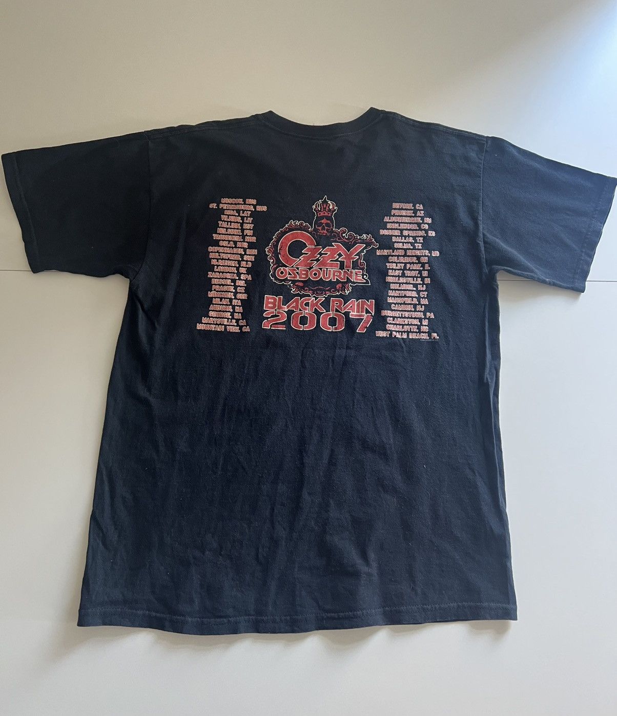 Ozzy Osbourne Original Ozzy Osbourne Tshirt 2007 Size US M / EU 48-50 / 2 - 4 Thumbnail