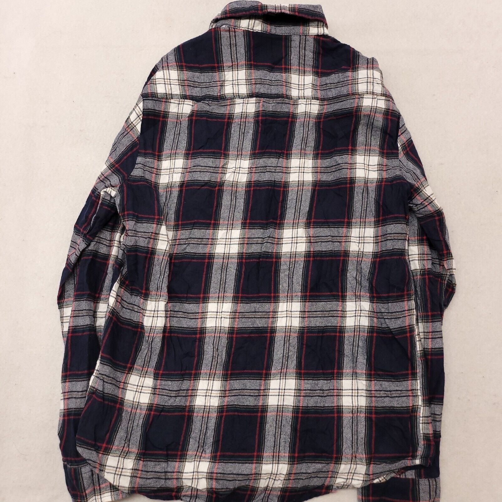 Forever 21 Forever 21 Tartan Flannel Shirt Mens Size Medium M Red Blue Size US M / EU 48-50 / 2 - 10 Thumbnail