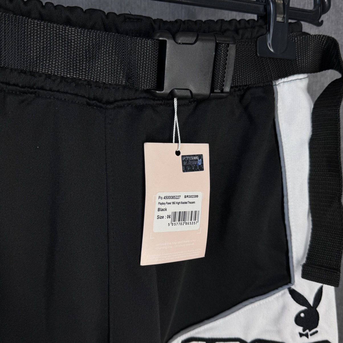 Playboy Playboy x Missguided High Waisted Panel Trousers pants Y2K Size 26" / US 2 / IT 38 - 5 Thumbnail