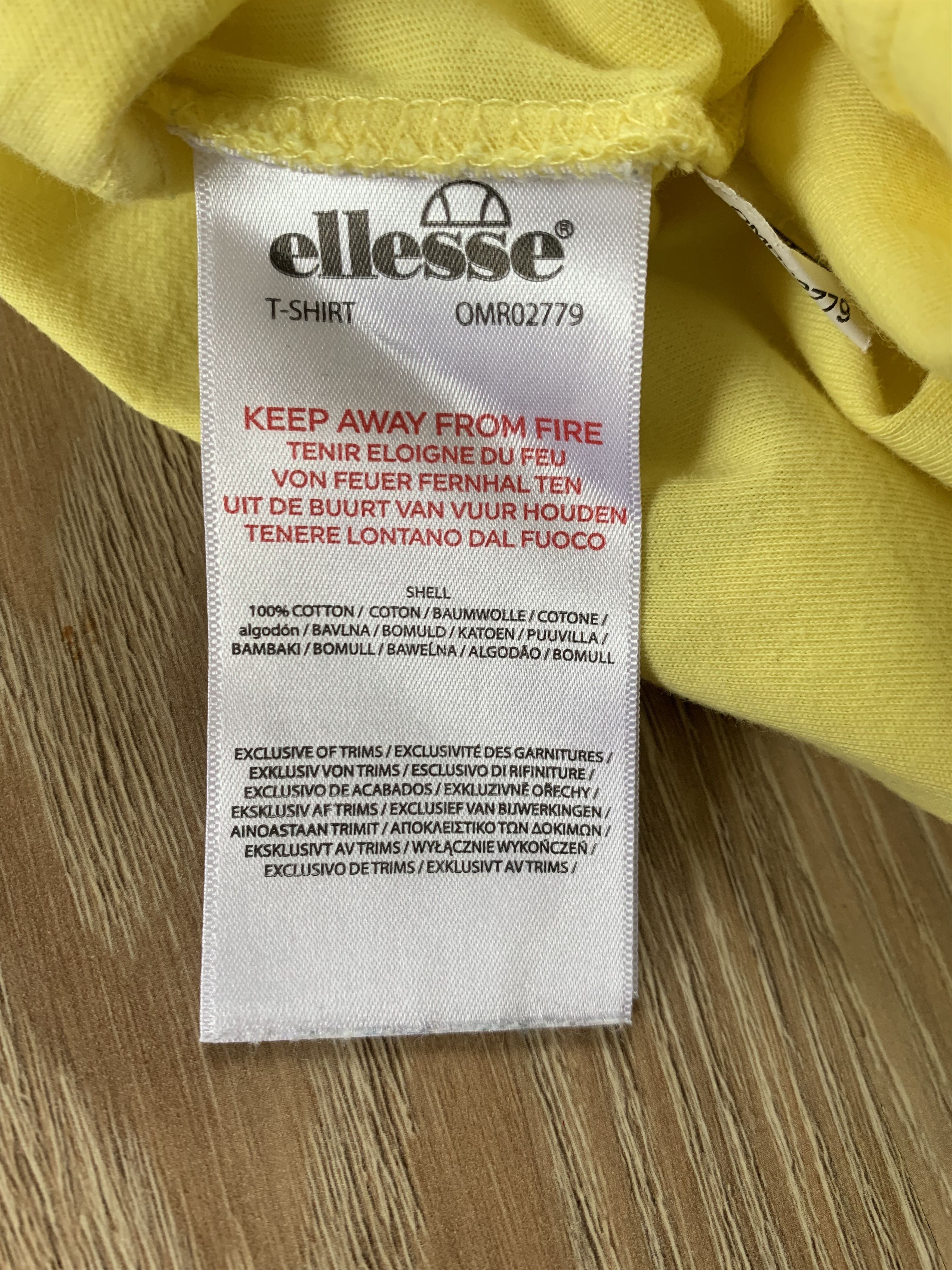 Ellesse Ellesse Cotton Multi Logo T Shirt Size US M / EU 48-50 / 2 - 8 Thumbnail