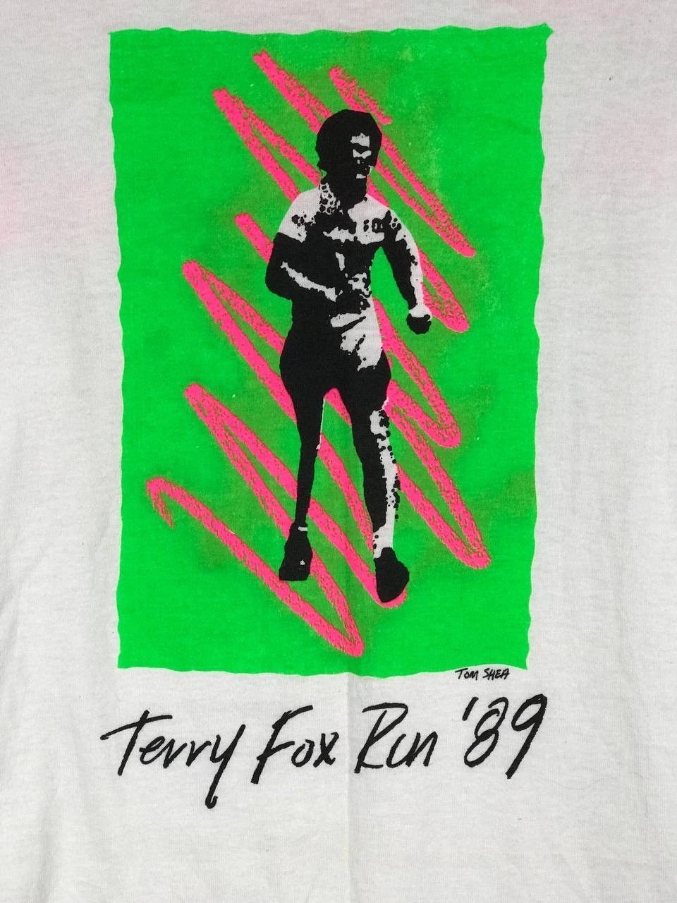 Vintage Vintage terry fox runner marathon cancer activist Size US XL / EU 56 / 4 - 3 Thumbnail