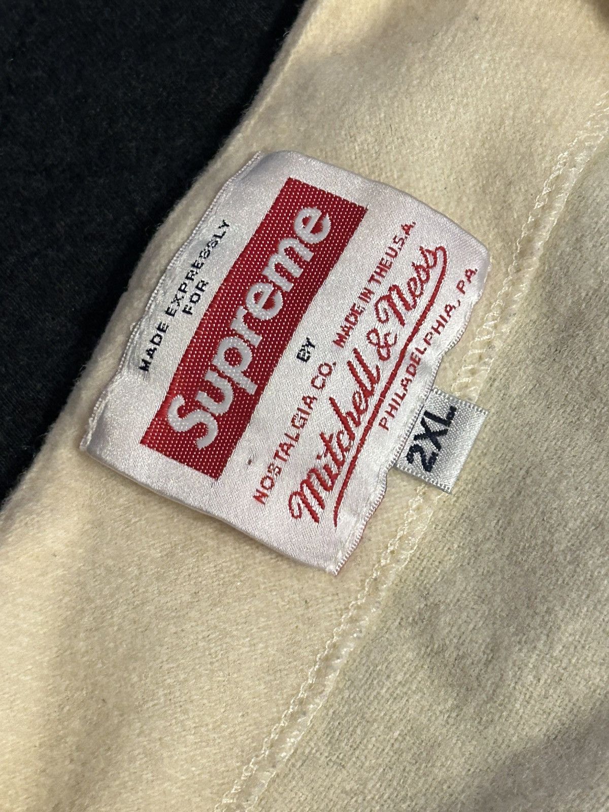 Mitchell & Ness × Supreme Supreme Mitchell & Ness Baseball Jersey Size US XXL / EU 58 / 5 - 3 Thumbnail