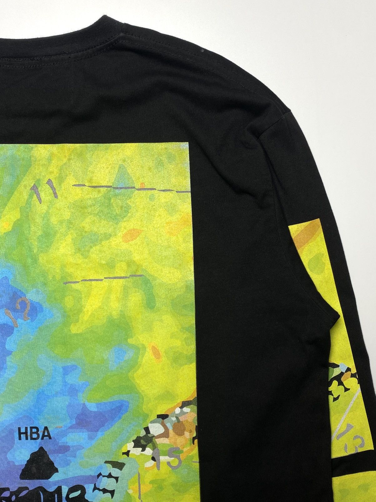 Hood By Air Hood By Air - Weather Map Long Sleeve T-Shirt Size US XL / EU 56 / 4 - 11 Thumbnail