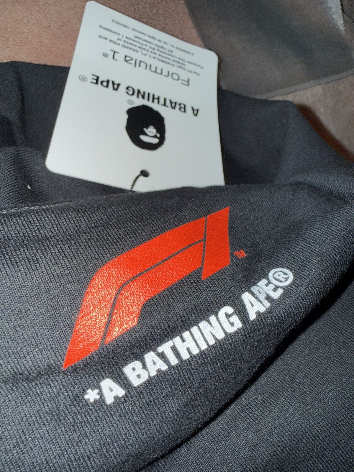Bape BAPE x F1 Baby Milo Photo Tee Size US M / EU 48-50 / 2 - 4 Thumbnail