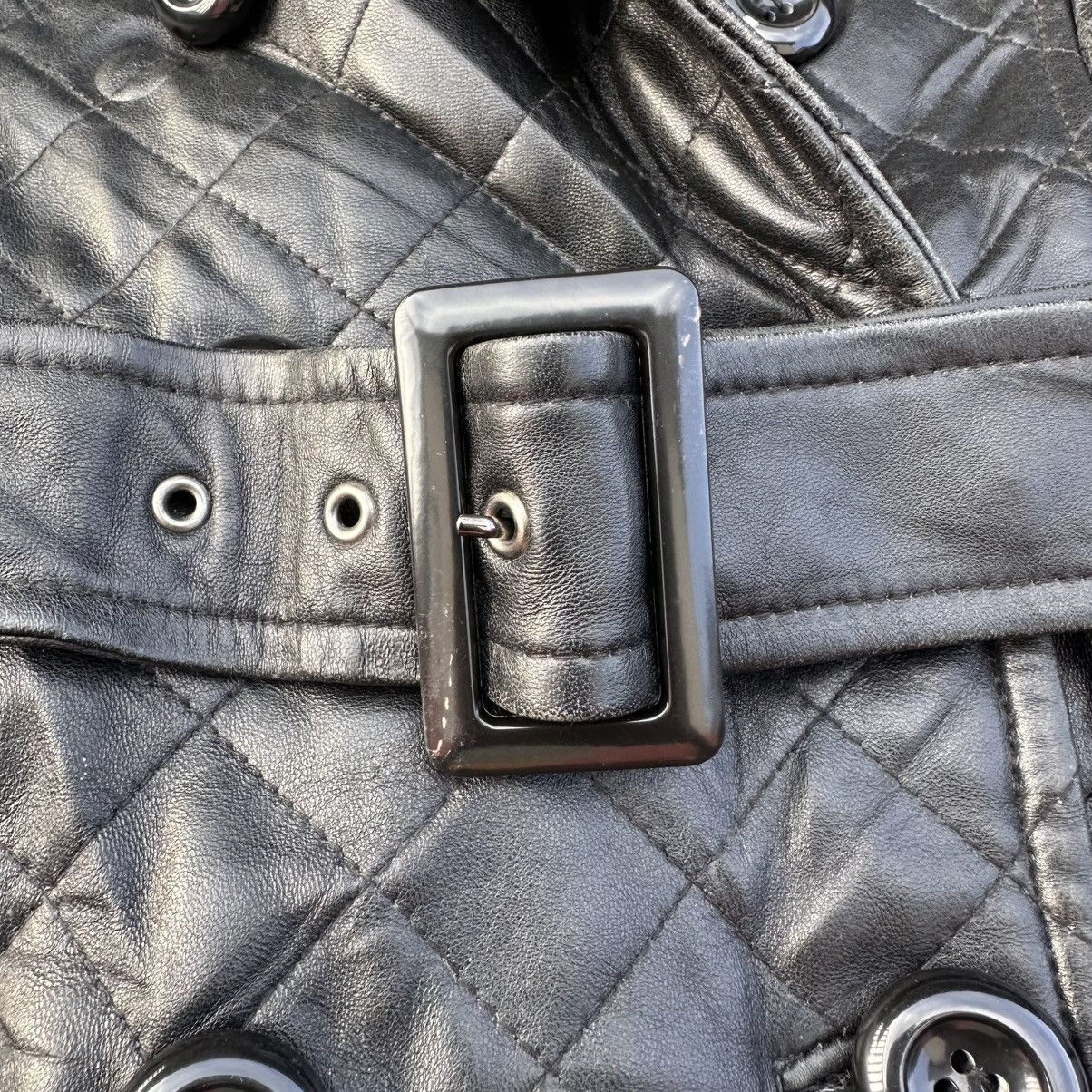 Otto Vintage Otto Quilted Puffer Trench Coat Silhouette Belted Size S / US 4 / IT 40 - 10 Thumbnail