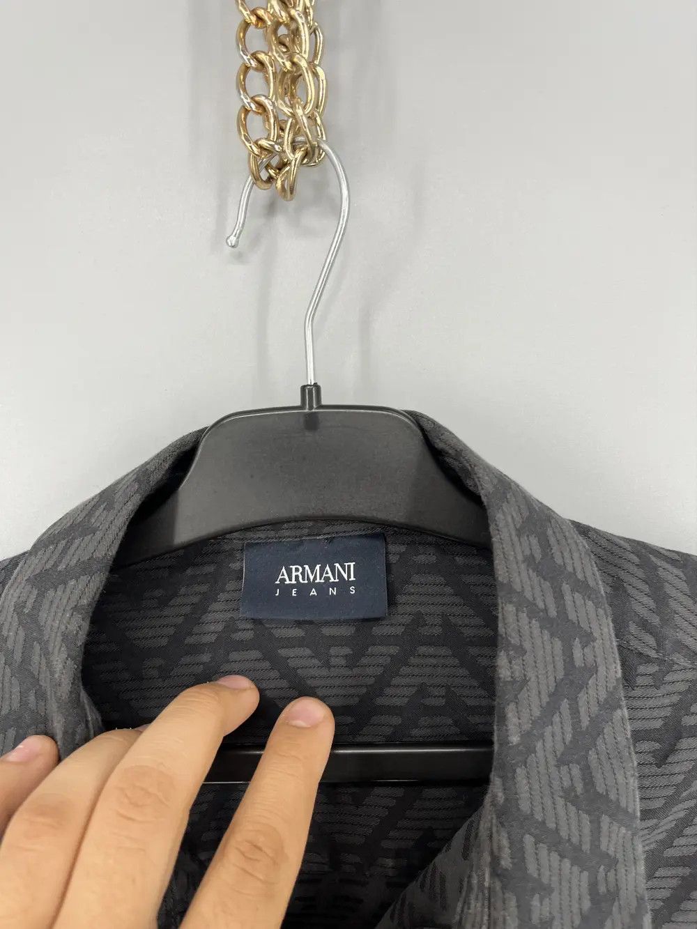 Giorgio Armani Vintage Shirt Armani Collezioni JEANS Size XL Rare Size US L / EU 52-54 / 3 - 6 Thumbnail