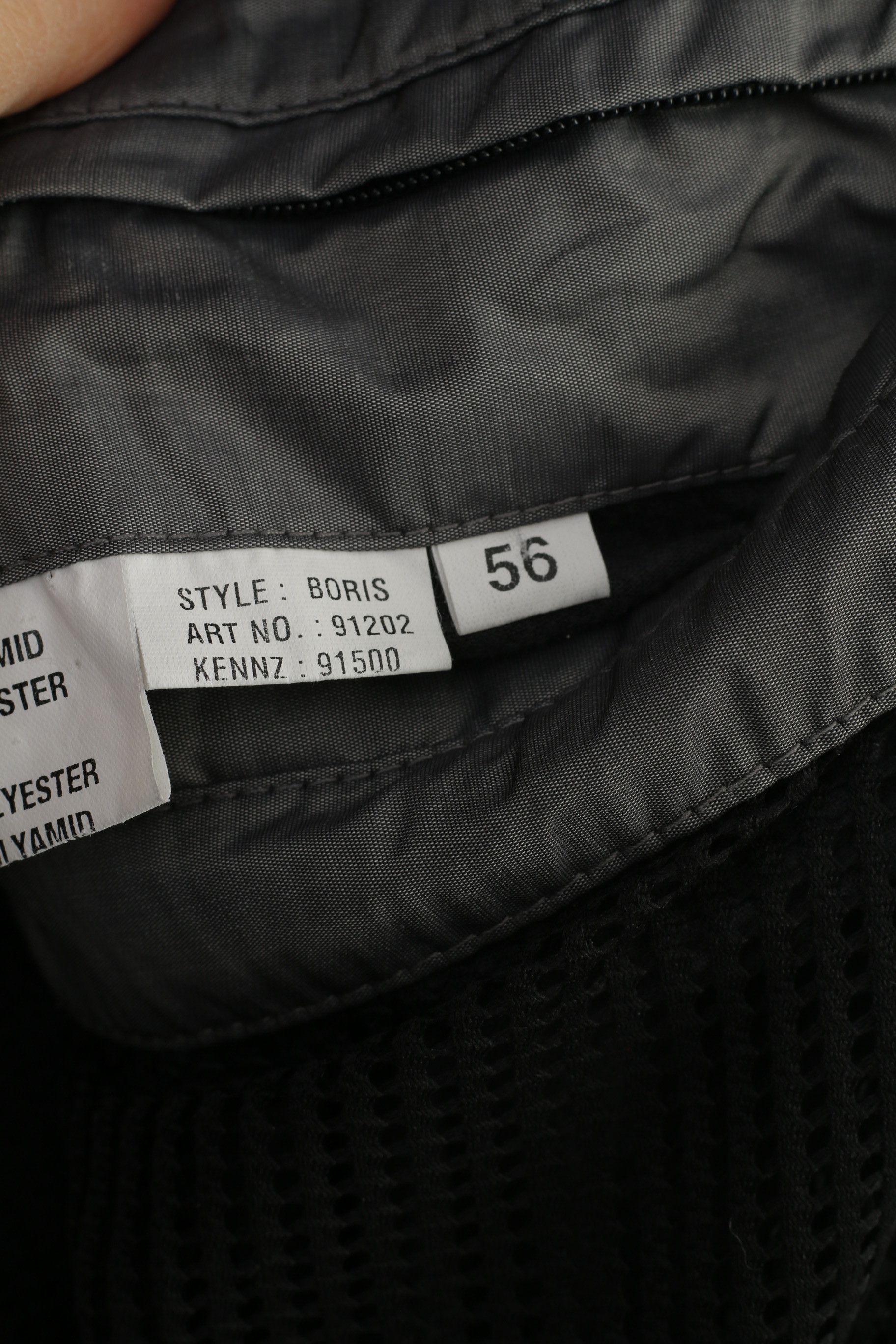 Milestone Milestone Men 56 XL Jacket Grey Silver Full Zipper 4239 Size US XL / EU 56 / 4 - 5 Thumbnail