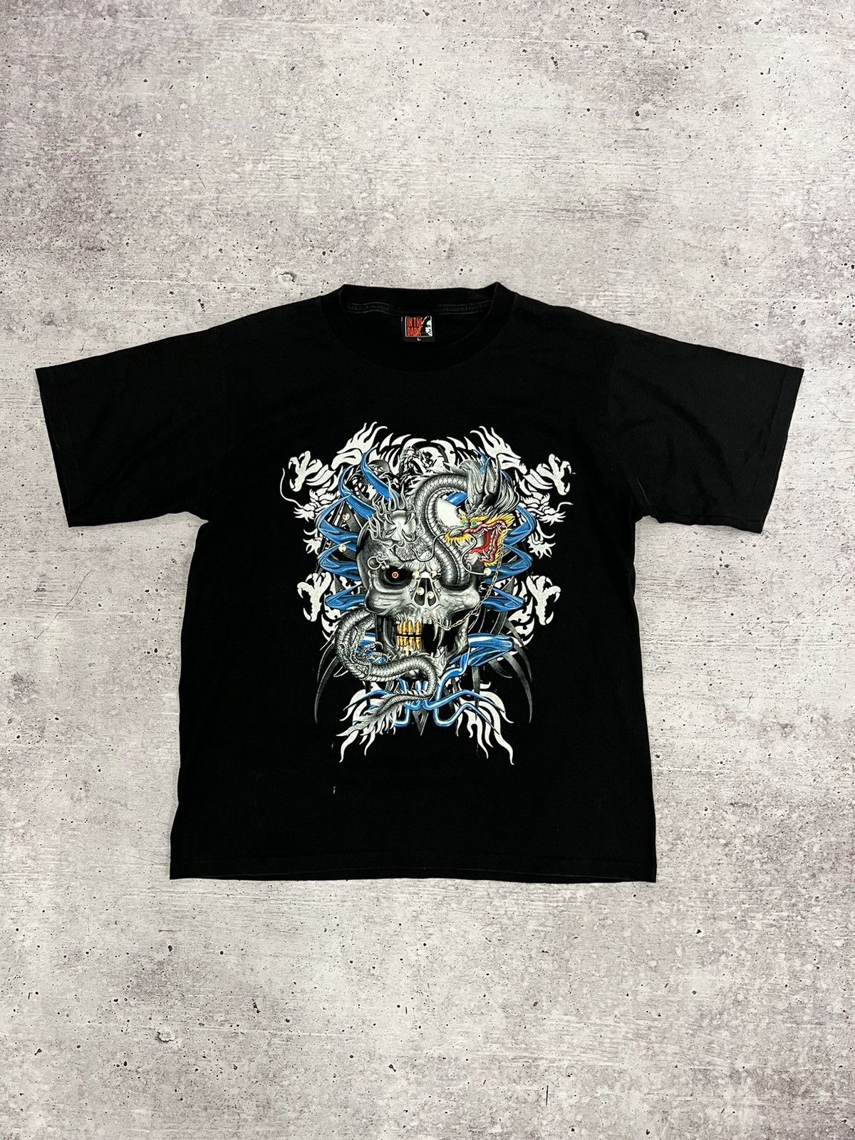 Japanese Brand × Vintage 🩸RARE🩸In The Dark Vintage Dragon Y2k T Shirt Size US L / EU 52-54 / 3 - 1 Thumbnail