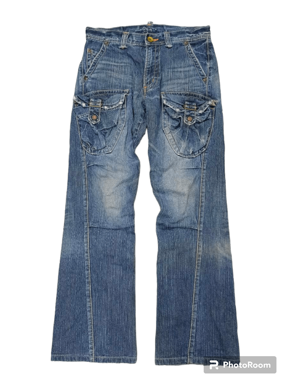 Edwin RARE🔥FLARE TWIST SICK BUSHPANTS EDWIN DENIM PANTS Size US 30 / EU 46 - 1 Thumbnail