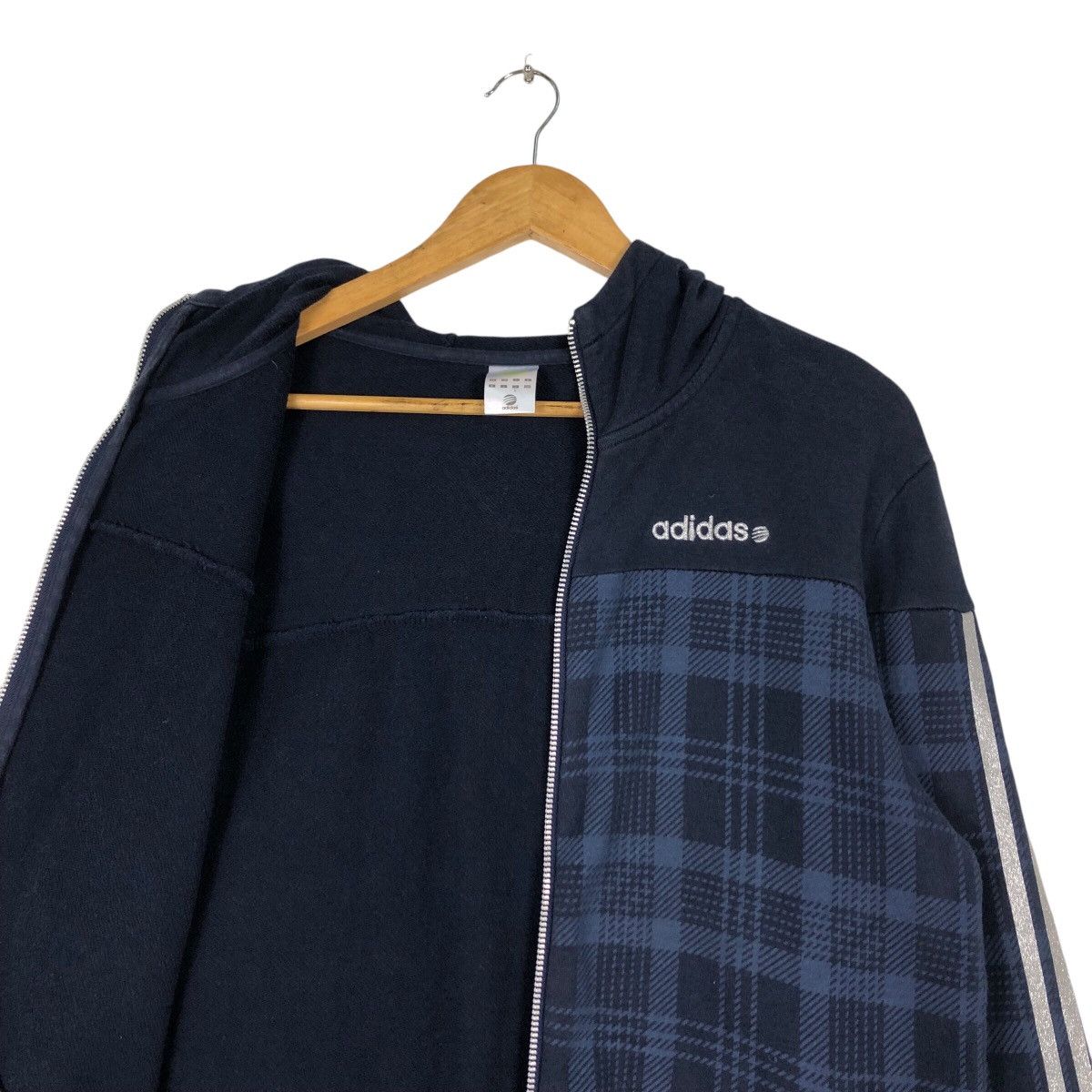 Adidas × Japanese Brand × Vintage Adidas Neo 90s Collection Sweater Hoodie Small #A3 Size US S / EU 44-46 / 1 - 11 Thumbnail