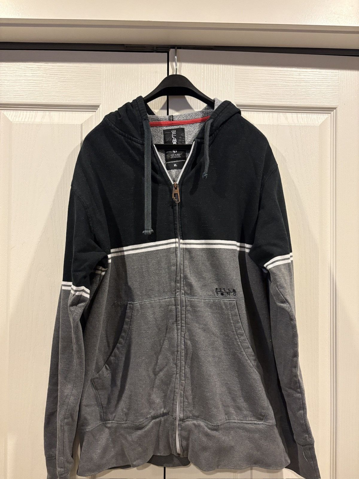 Billabong Grey/Black Billabong Hoodie Size US L / EU 52-54 / 3 - 1 Thumbnail