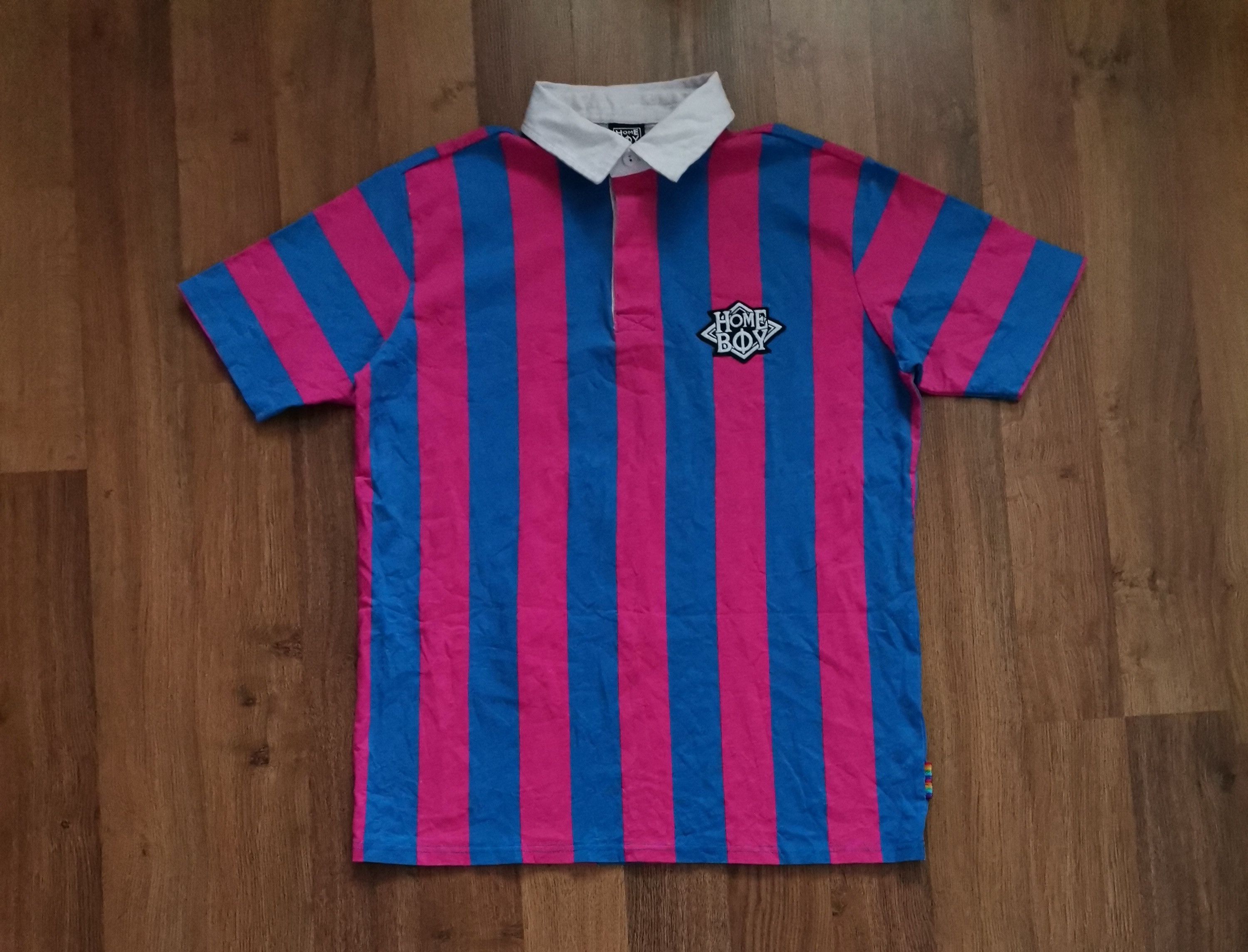 HOMME BOY CO. Home Boy Oversized Striped Polo Size US S / EU 44-46 / 1 - 1 Thumbnail