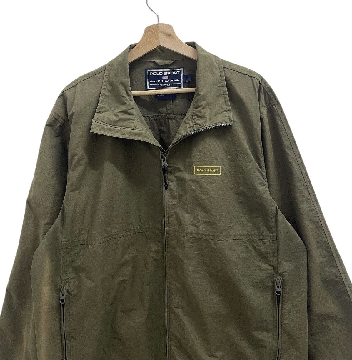 Polo Ralph Lauren Polo Sport R/L Zipper Light Jacket Size US M / EU 48-50 / 2 - 2 Thumbnail