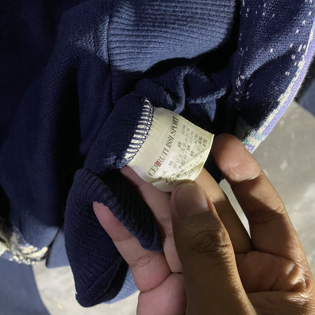 Cerruti 1881 × Vintage CERRUTI 1881 HALFBUTTON SWEATHERSHIRT Size US L / EU 52-54 / 3 - 6 Thumbnail