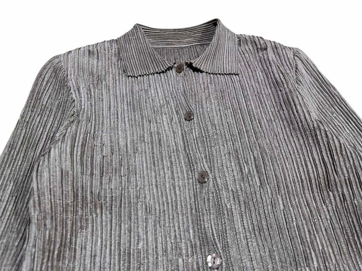 Japanese Brand 🔥Vintage T-Pleats Pleated Shirt Issey Miyake Style Size M / US 6-8 / IT 42-44 - 5 Thumbnail