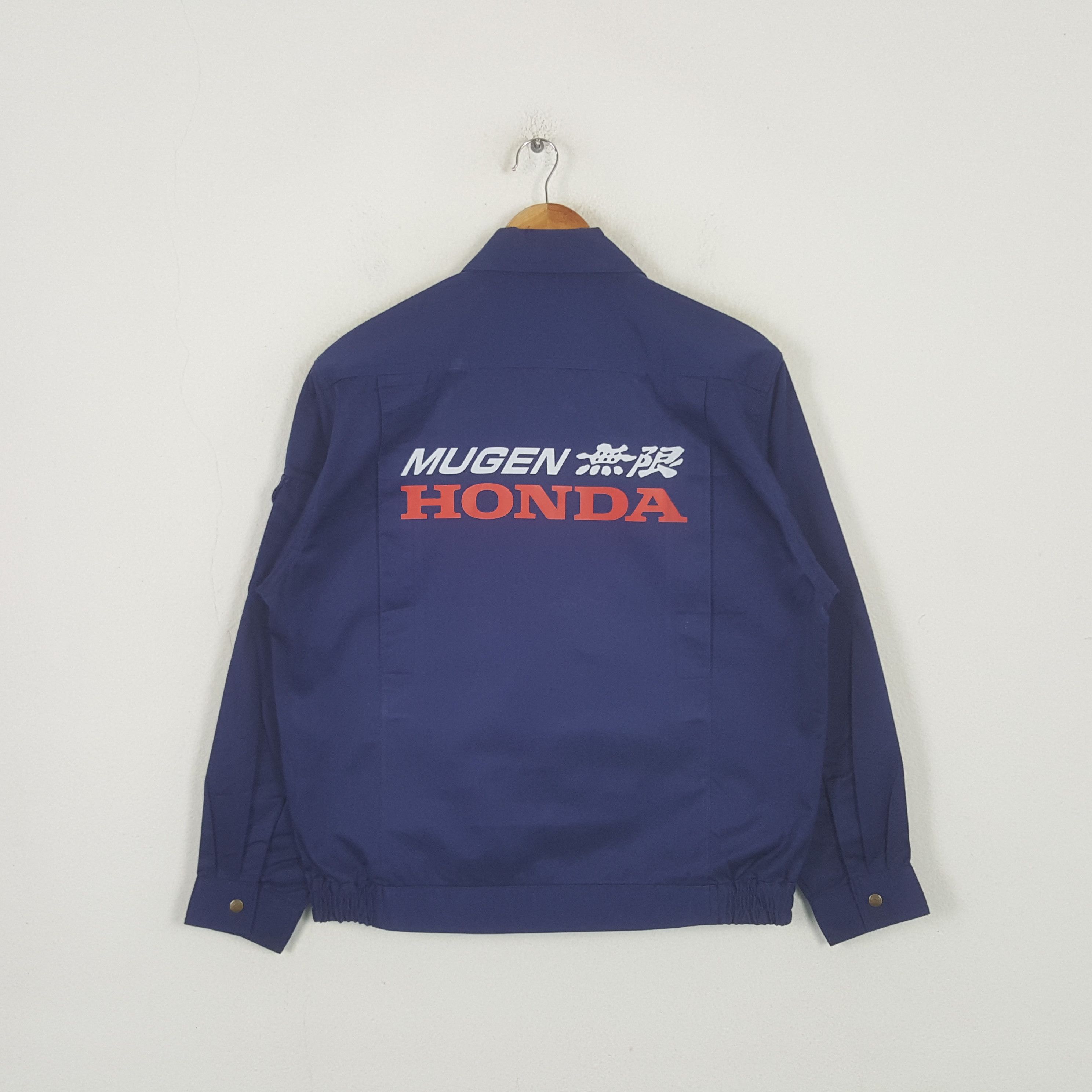 Japanese Brand Vintage Mugen Honda Japanese Racing Custom Jacket RR12 Size US M / EU 48-50 / 2 - 1 Thumbnail