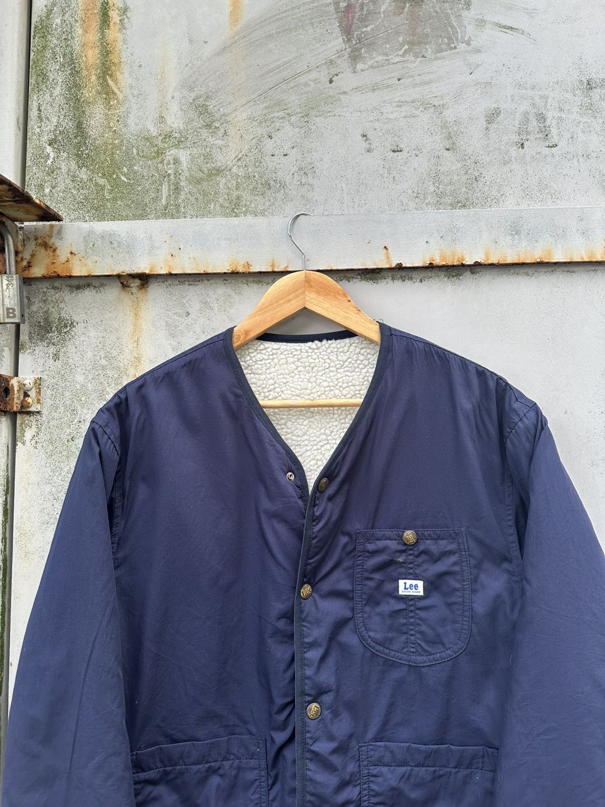 Lee 👹Lee Union Made Fleece Lined Utility Jacket Size US S / EU 44-46 / 1 - 4 Thumbnail