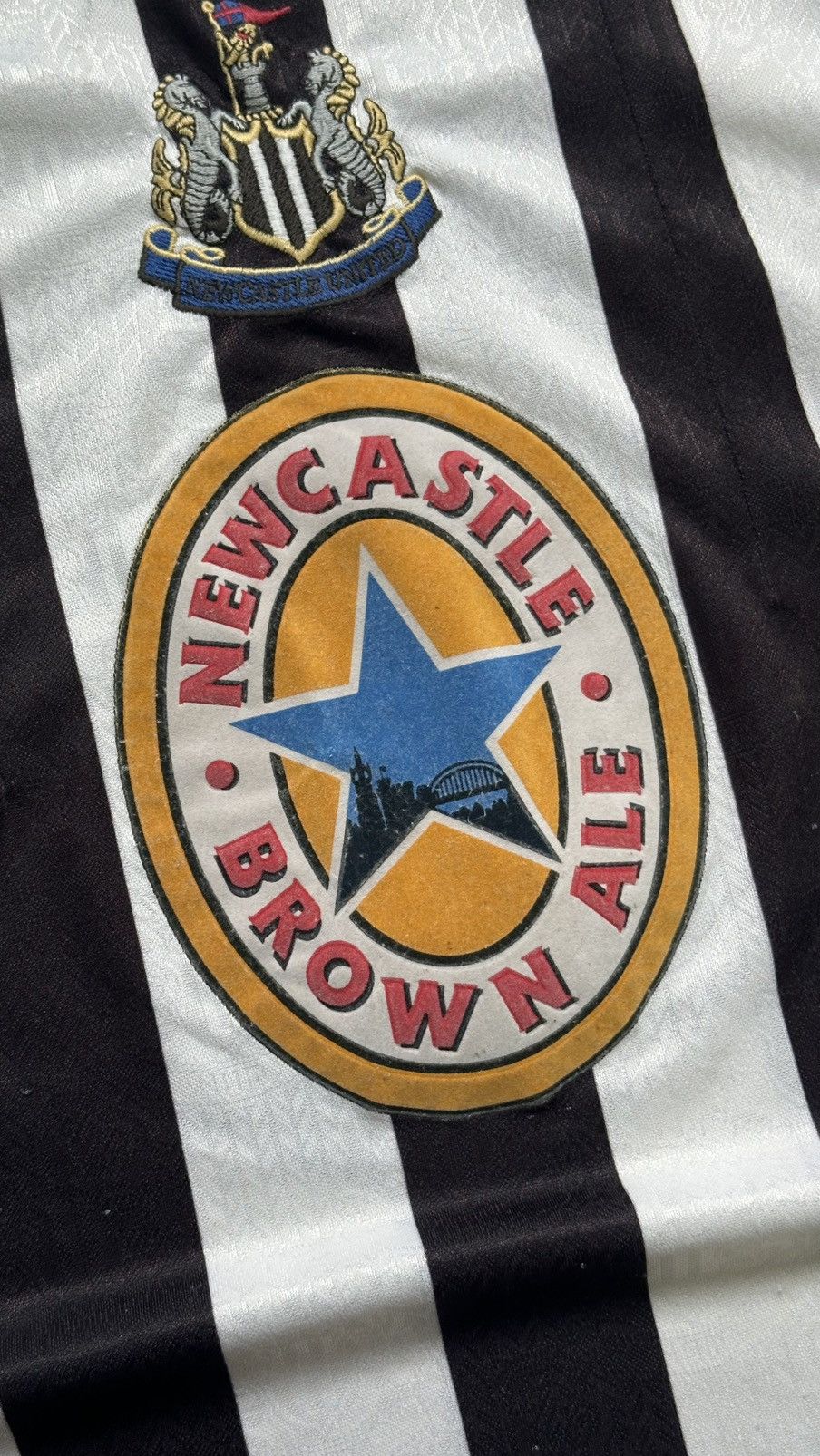 Adidas 1997/99 Adidas Newcastle United Vintage Rare Soccer Jersey Size US S / EU 44-46 / 1 - 7 Thumbnail