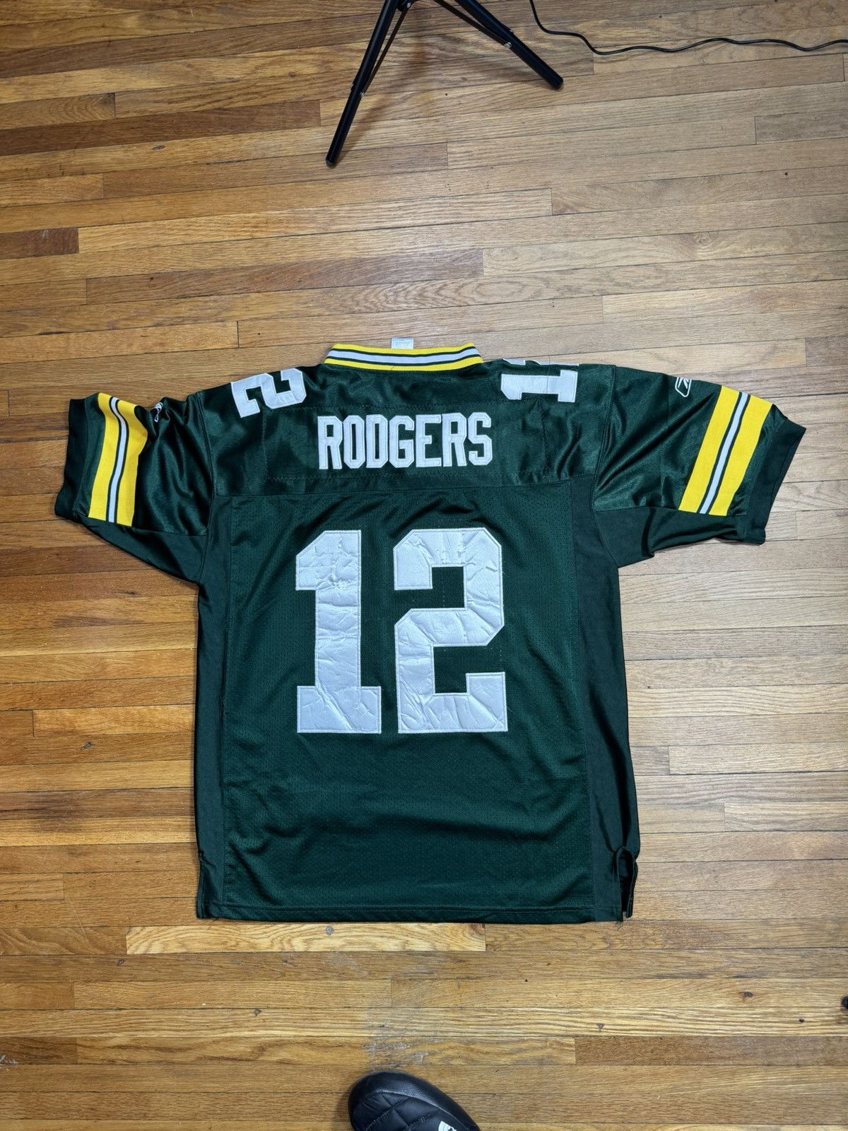 NFL × Vintage Green Bay Packers Aaron Rodgers Jersey #12 Super Bowl XLV Size US XL / EU 56 / 4 - 2 Thumbnail