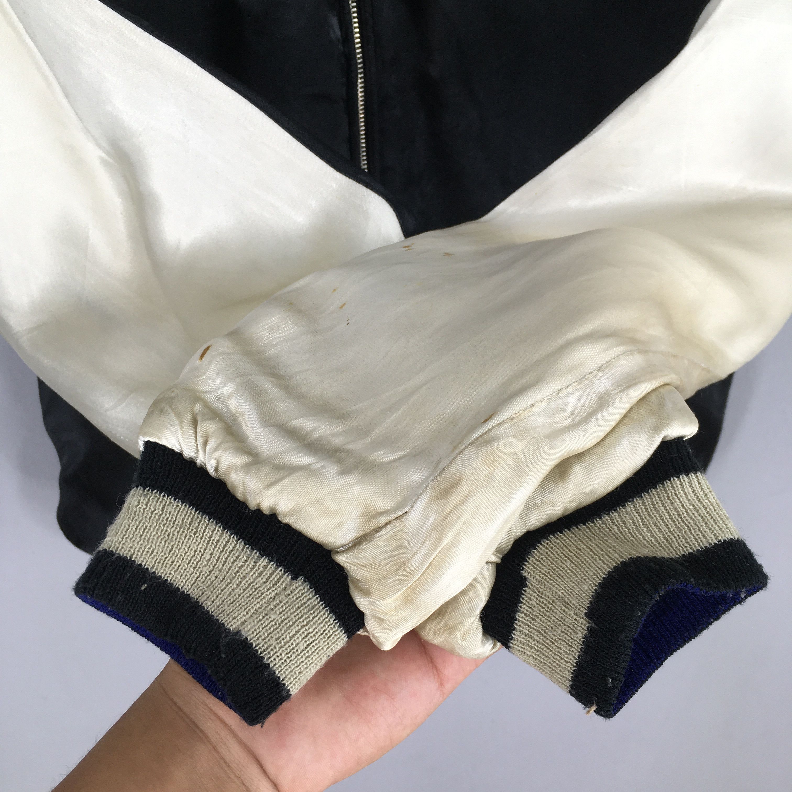 IOLANI Vintage 80s Iolani Sukajan Japan Fish Koi Rayon Jacket Large Size US L / EU 52-54 / 3 - 5 Thumbnail