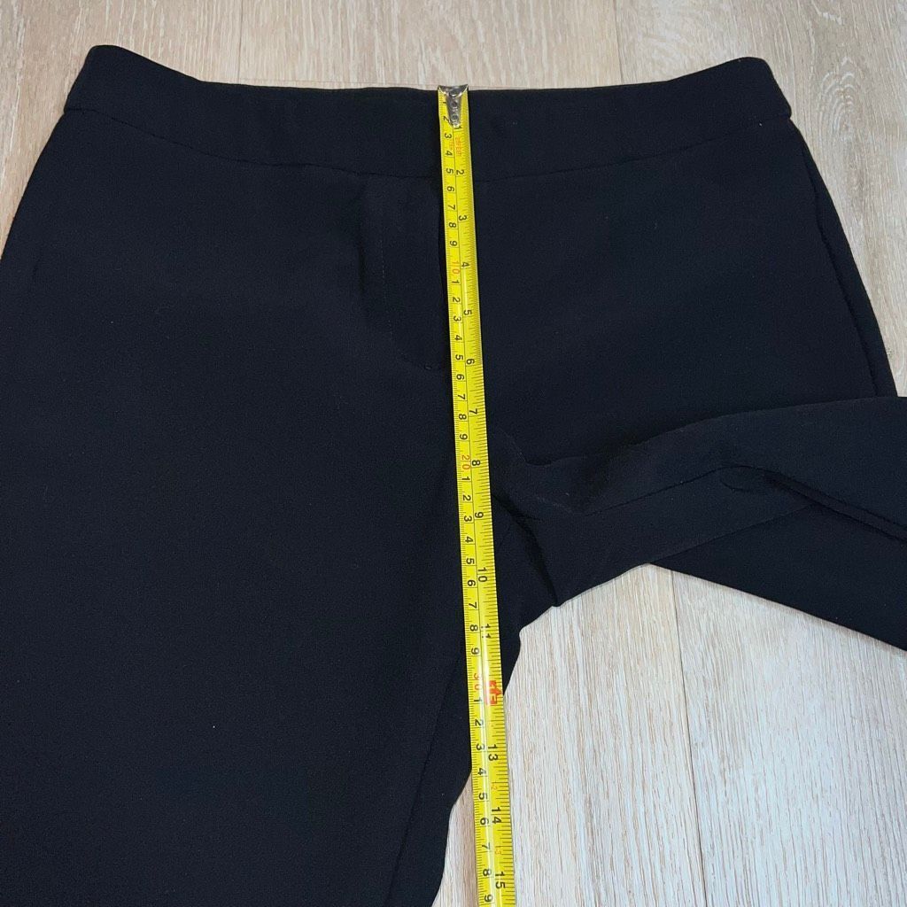 Worthington Worthington Black Slim Leg Trousers Fitted Pants, Profession Size 28" / US 6 / IT 42 - 6 Thumbnail