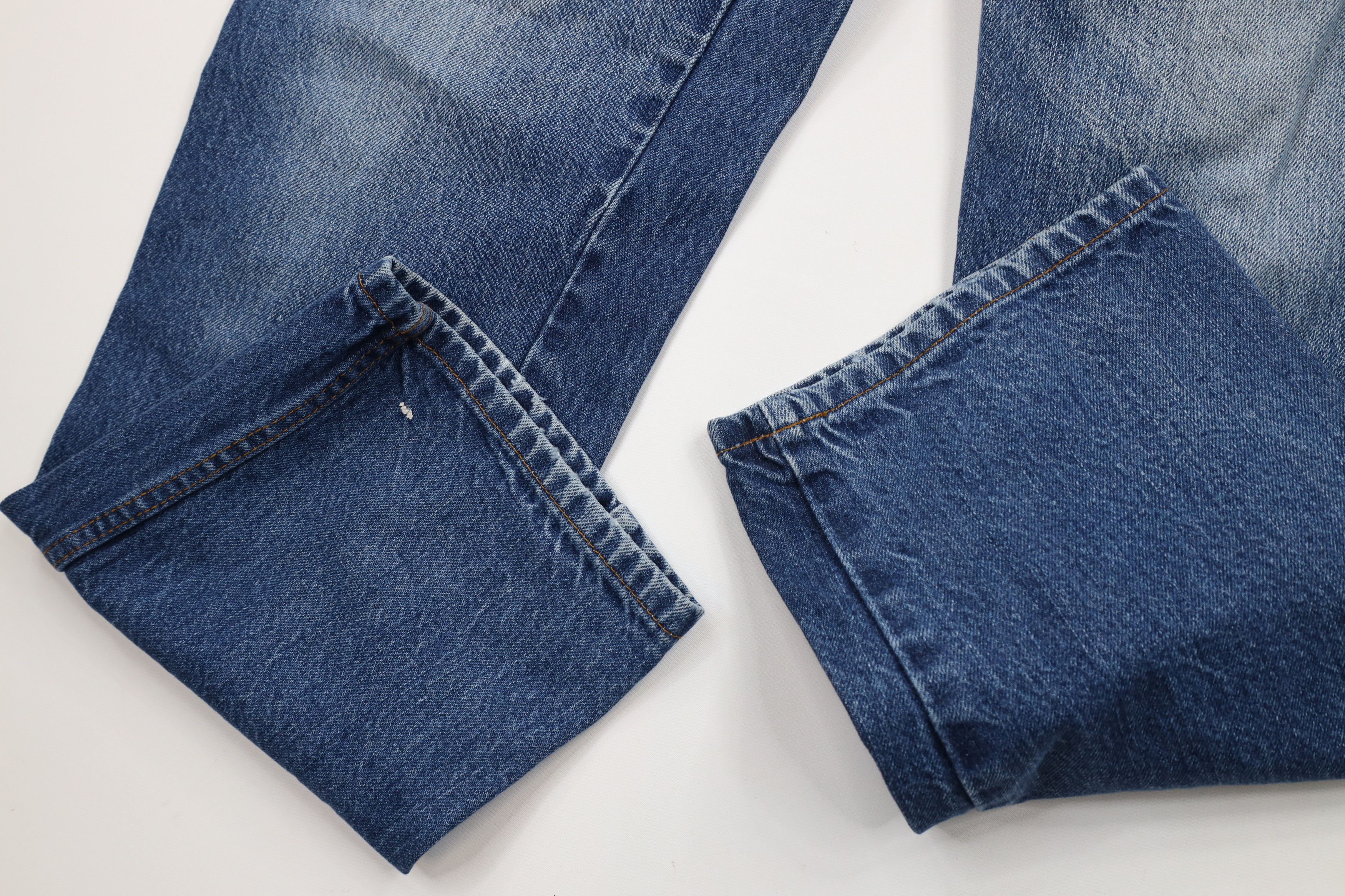 Dickies × Vintage Vintage Y2K Dickies Spell Out Straight Leg Denim Jeans Blue Size US 32 / EU 48 - 5 Thumbnail
