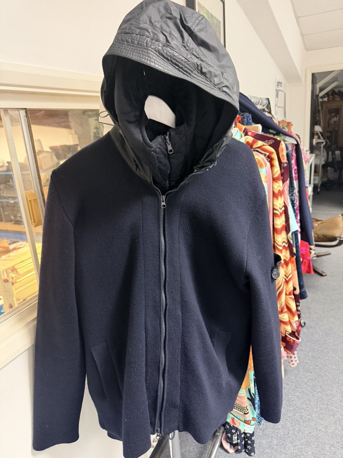 Stone Island Navy blue 2013 two jacket Size US XL / EU 56 / 4 - 1 Thumbnail