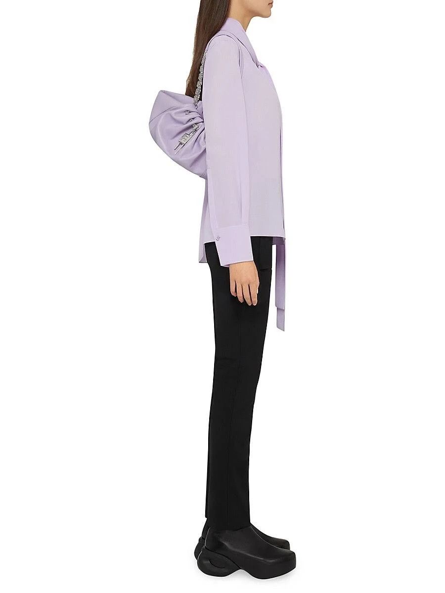 Givenchy o1srvl11e0624 Size: OS / Small Smooth Leather Bag in Purple Size ONE SIZE - 8 Thumbnail