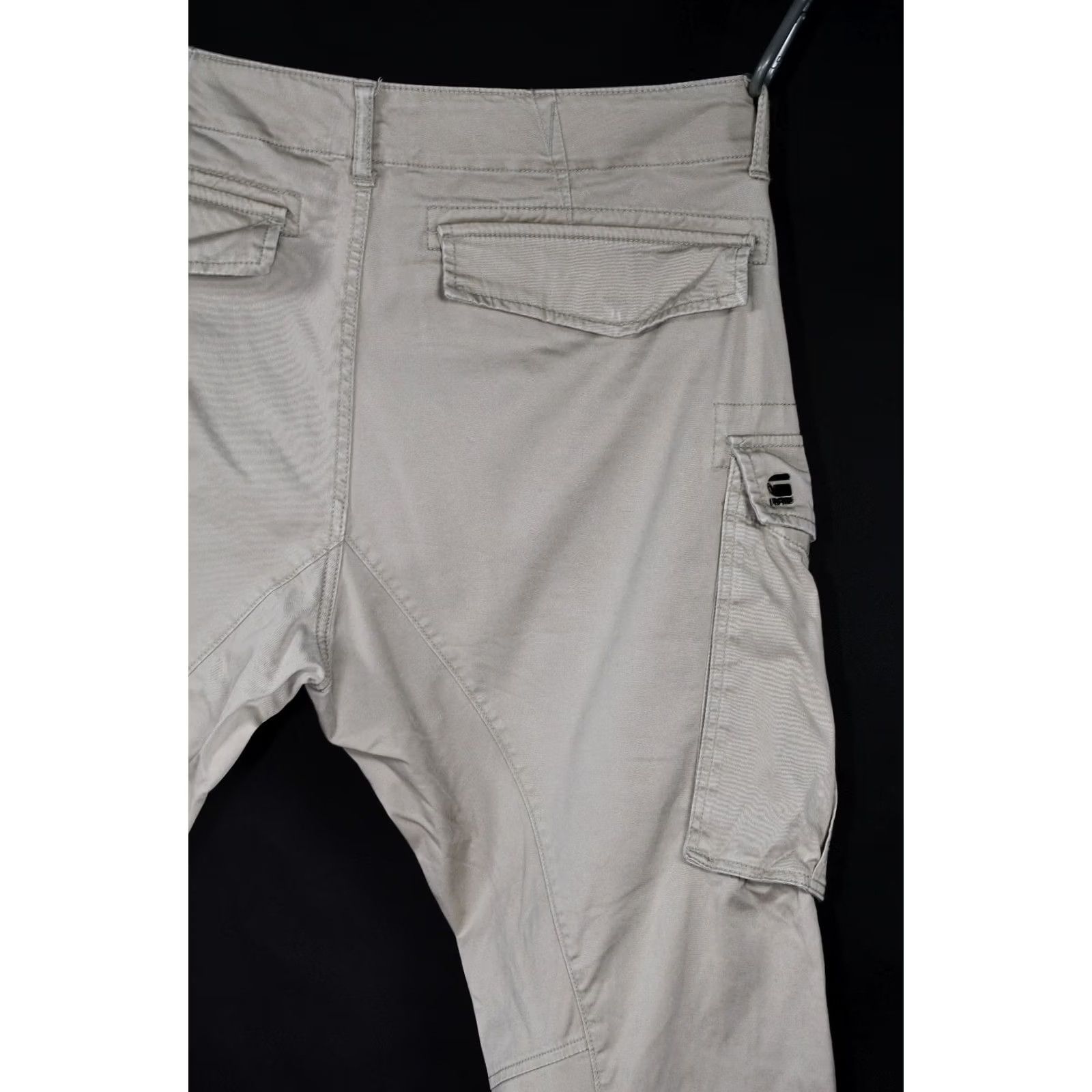 G-Star G-Star ROVIC Zip 3D Straight Tapered Cargo Pants Men W40 L34 Beige Cotton Cargo Pocket 3D 1990s-style? Size US 40 / EU 56 - 7 Thumbnail