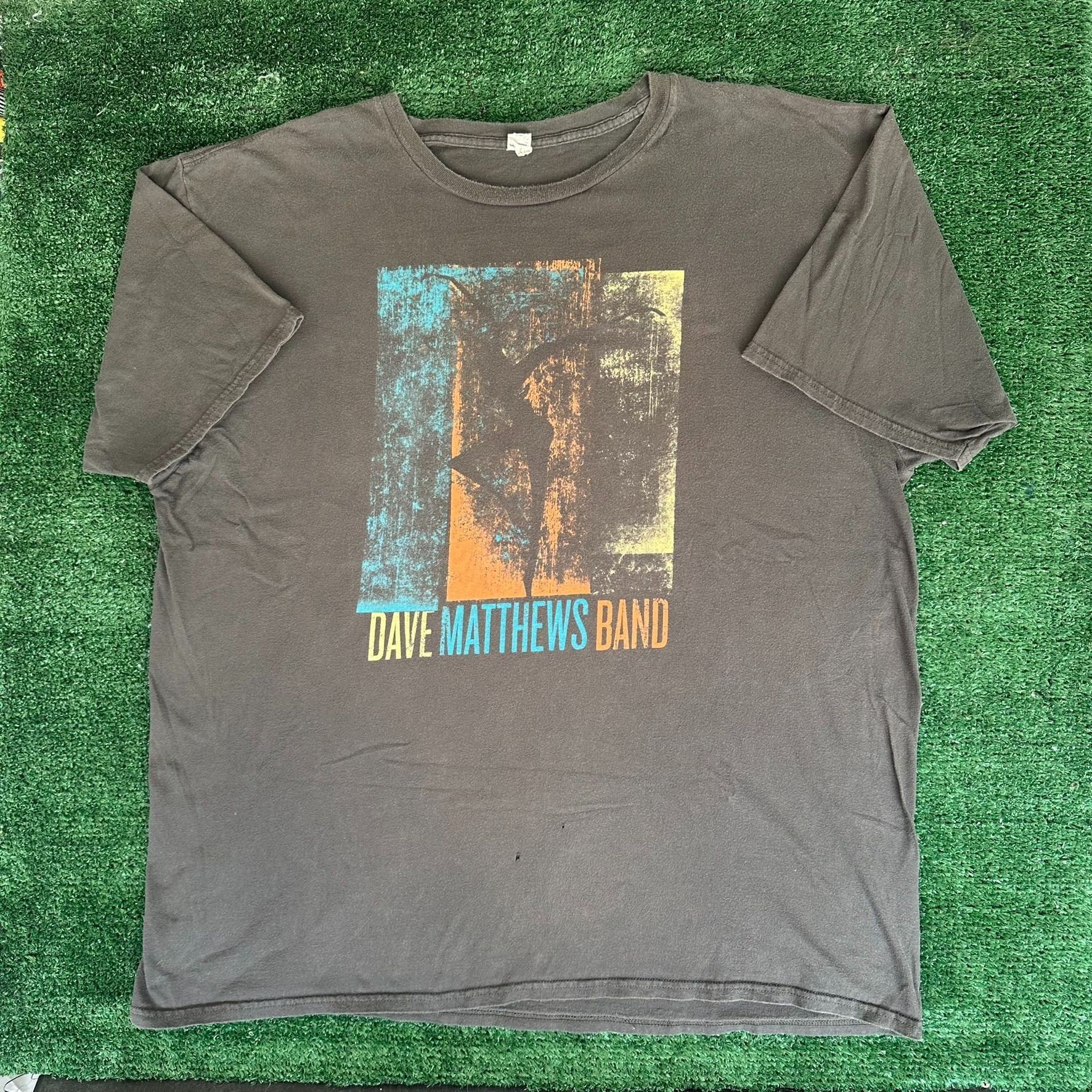 Band Tees Vintage Y2K Dave Matthews Band Fire Dancer T-Shirt DMB Faded Size US XXL / EU 58 / 5 - 1 Thumbnail