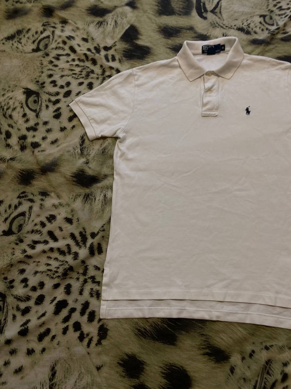Polo Ralph Lauren Vintage Polo Ralph Lauren Tennis White Polo Golf Shirt Size US M / EU 48-50 / 2 - 6 Thumbnail
