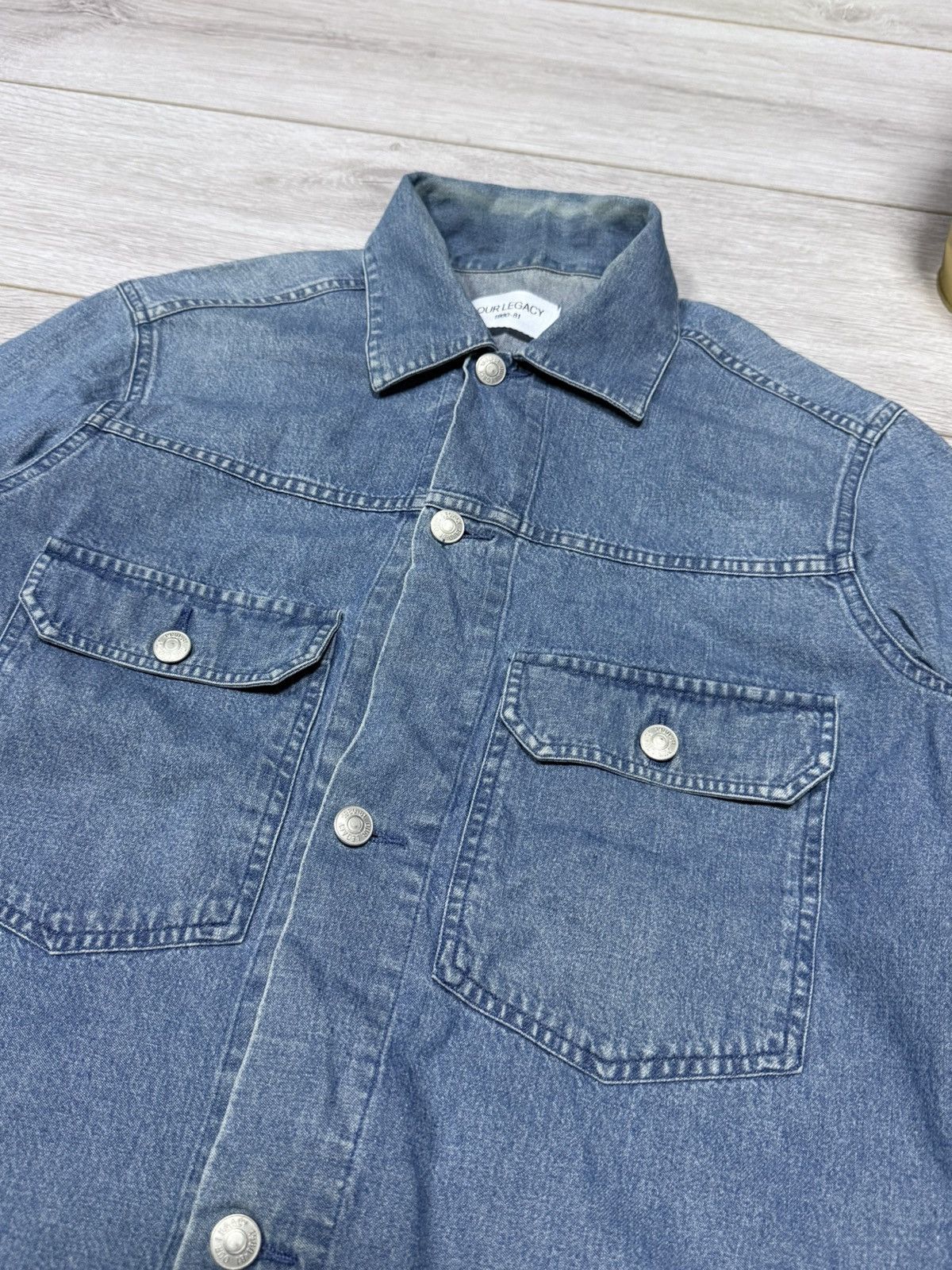 Our Legacy Our Legacy Denim Jacket buttons Size US S / EU 44-46 / 1 - 3 Thumbnail