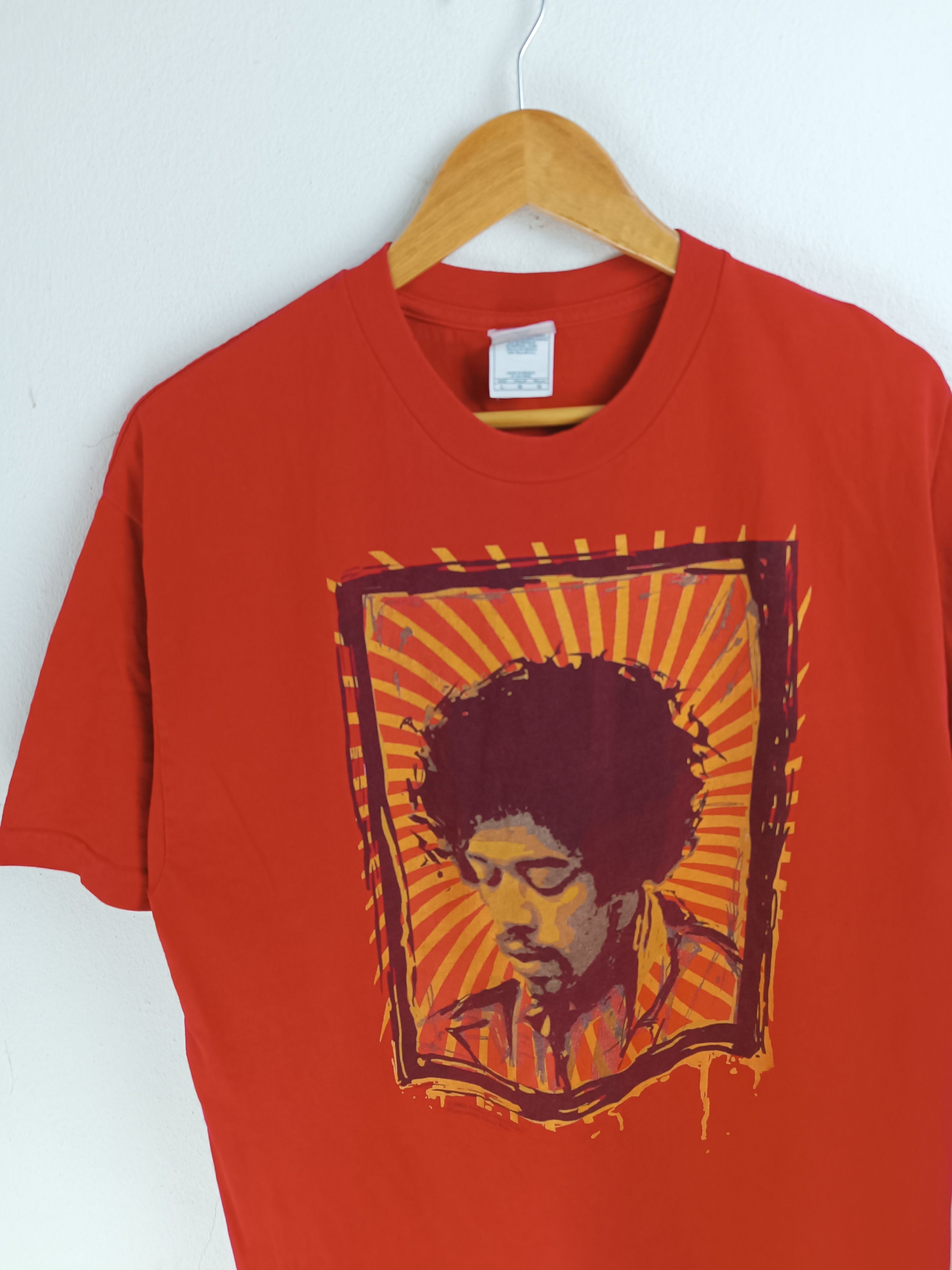 Band Tees VINTAGE 2004 JIMI HENDRIX Y2K TEE joplin clapton morrison Size US L / EU 52-54 / 3 - 5 Thumbnail