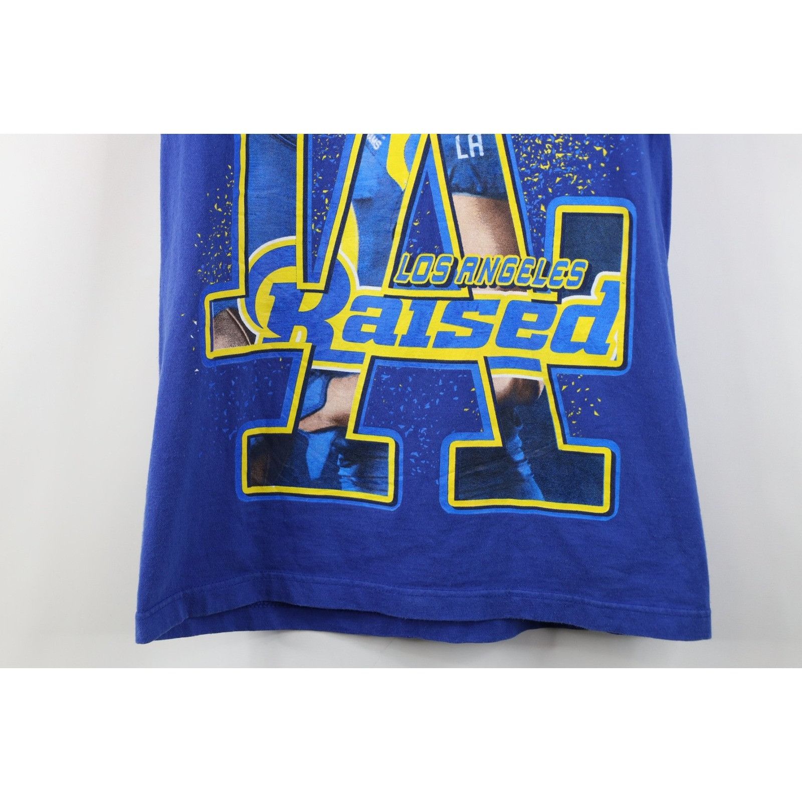 Vintage Y2K Faded Los Angeles Rams LA Rams Football T-Shirt Size US M / EU 48-50 / 2 - 3 Thumbnail