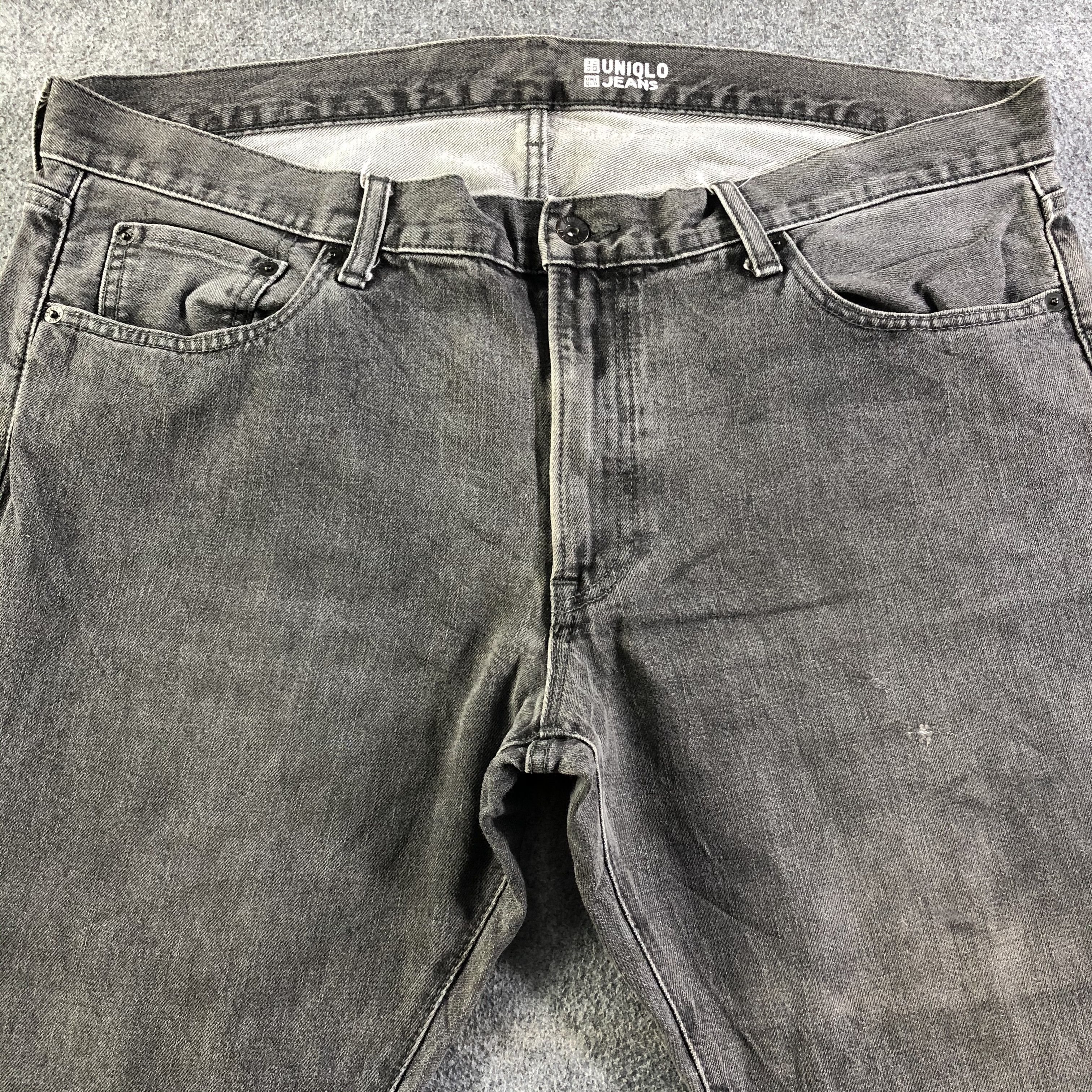 Uniqlo Earth Tone Uniqlo Redline Jeans-J2944 Size US 42 / EU 58 - 3 Thumbnail